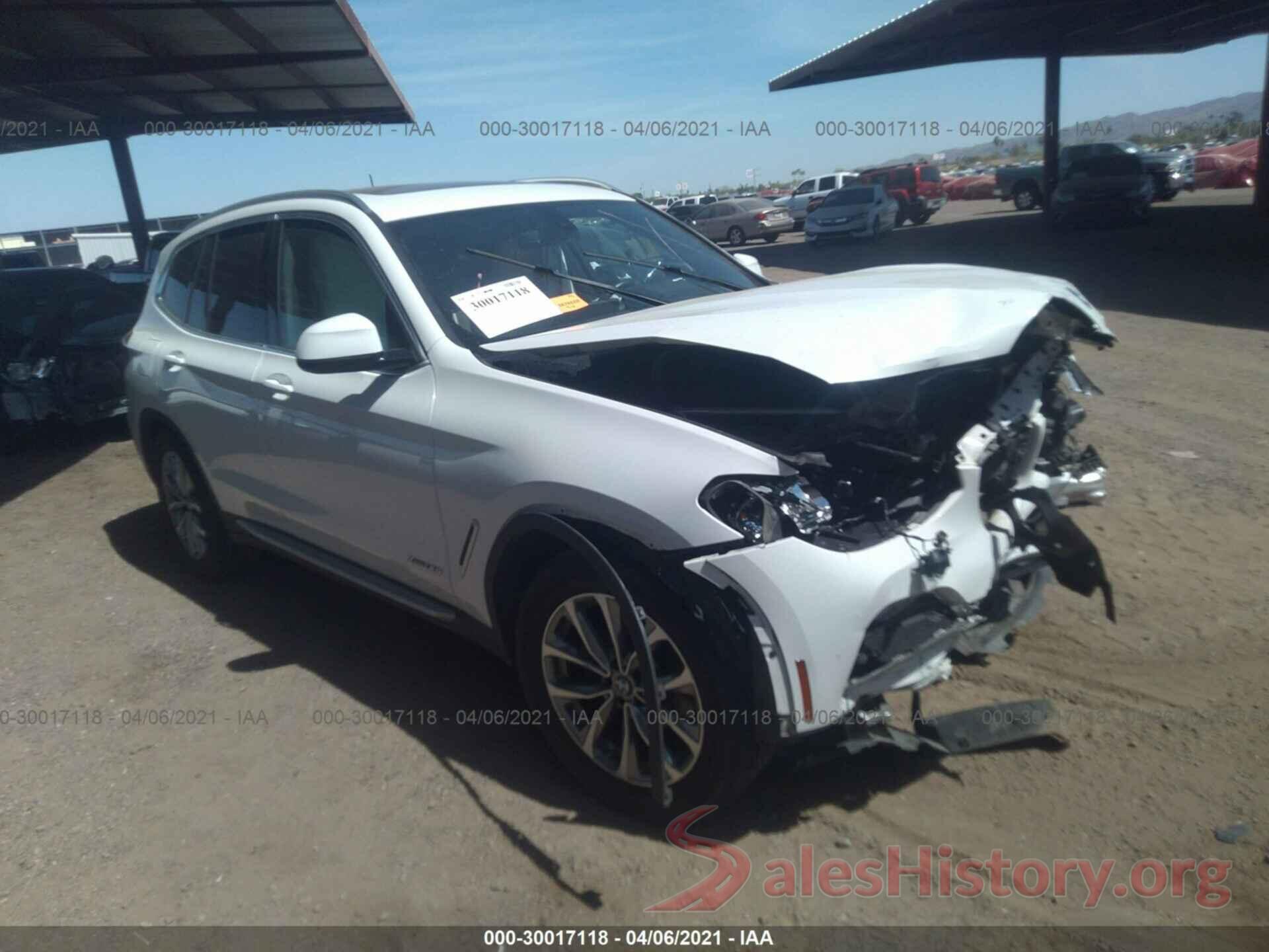 5UXTR9C58JLD65607 2018 BMW X3