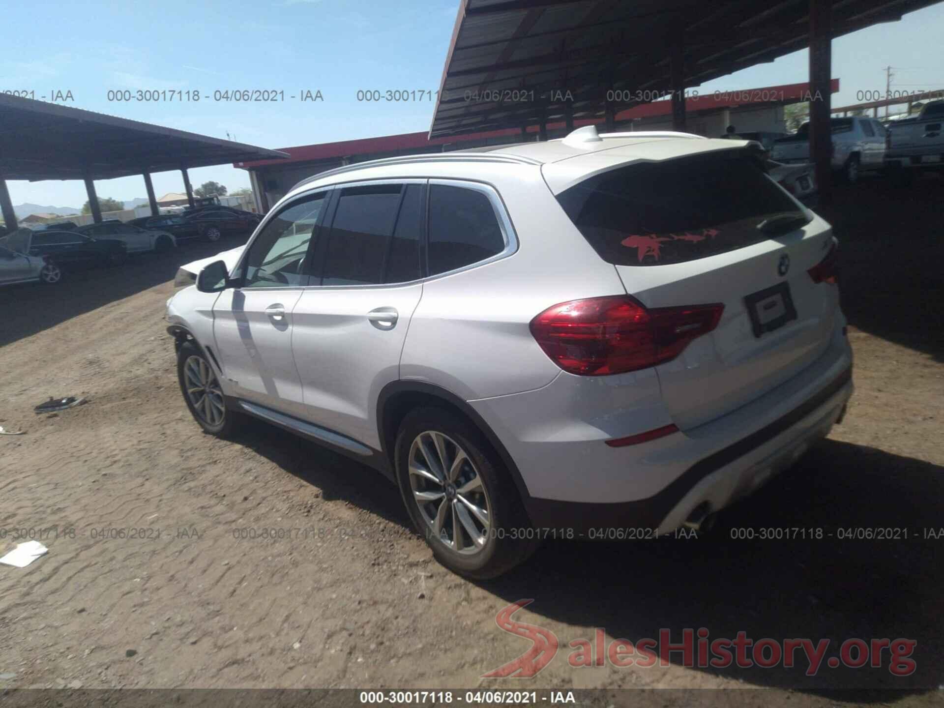 5UXTR9C58JLD65607 2018 BMW X3