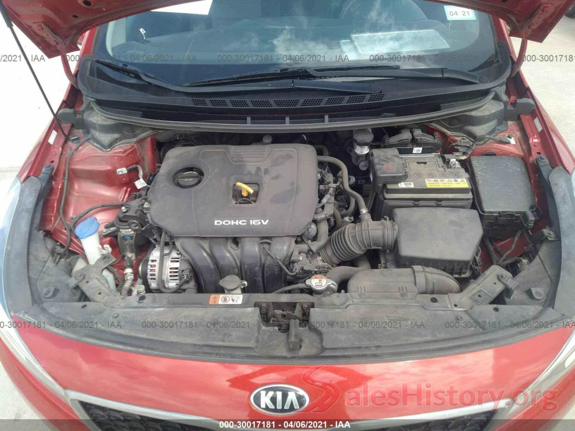 3KPFL4A7XHE029948 2017 KIA FORTE