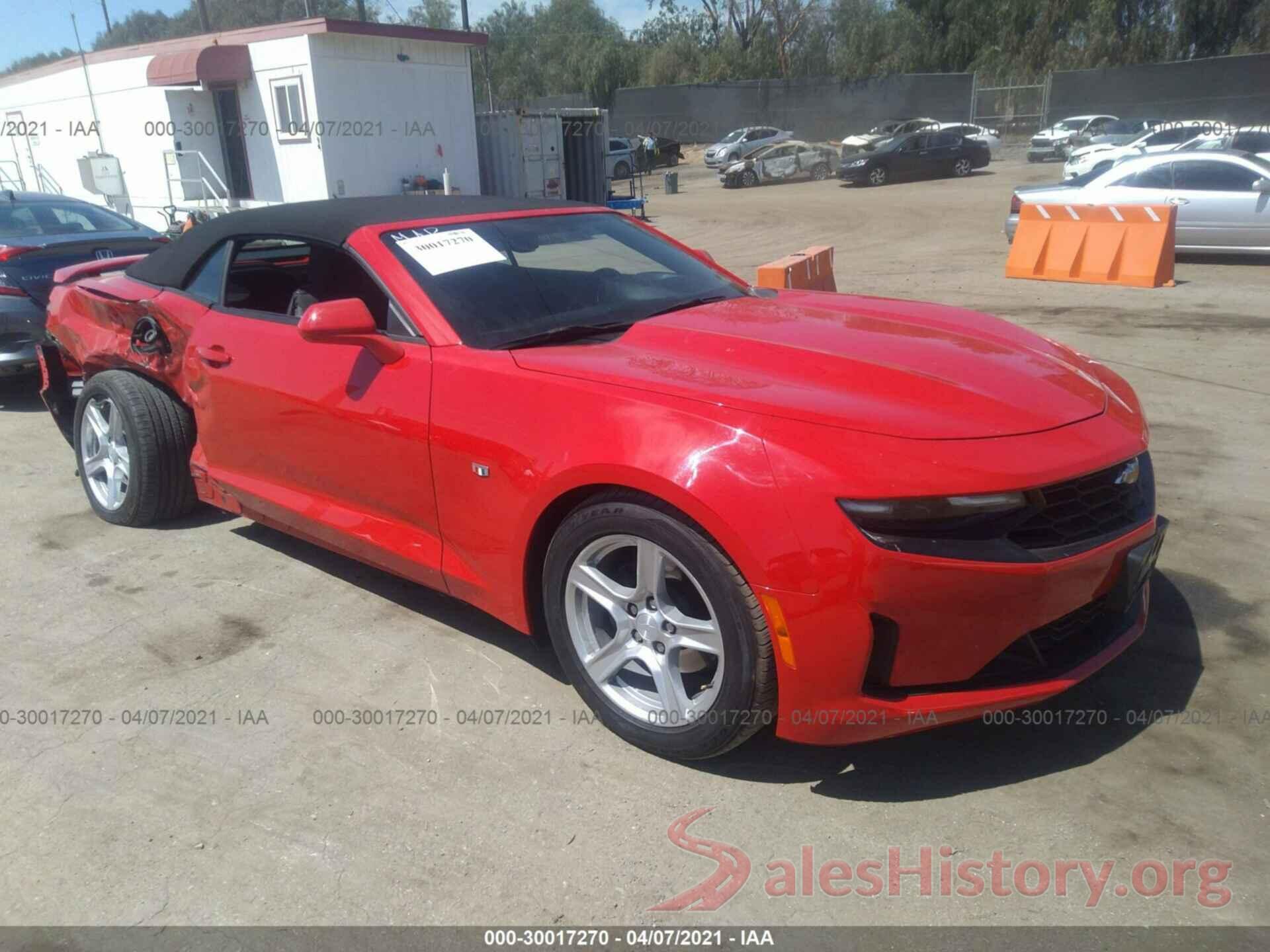 1G1FB3DX5L0120466 2020 CHEVROLET CAMARO