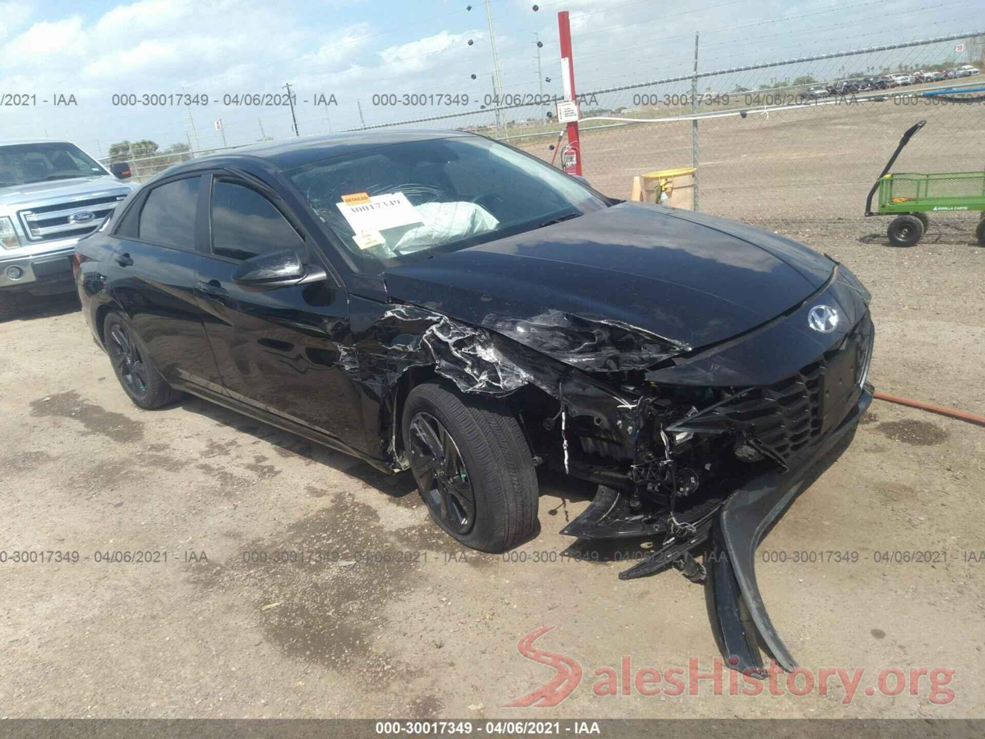 5NPLS4AG0MH003564 2021 HYUNDAI ELANTRA