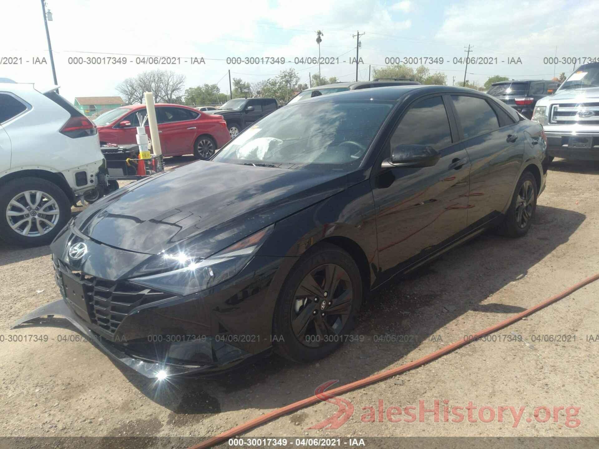 5NPLS4AG0MH003564 2021 HYUNDAI ELANTRA