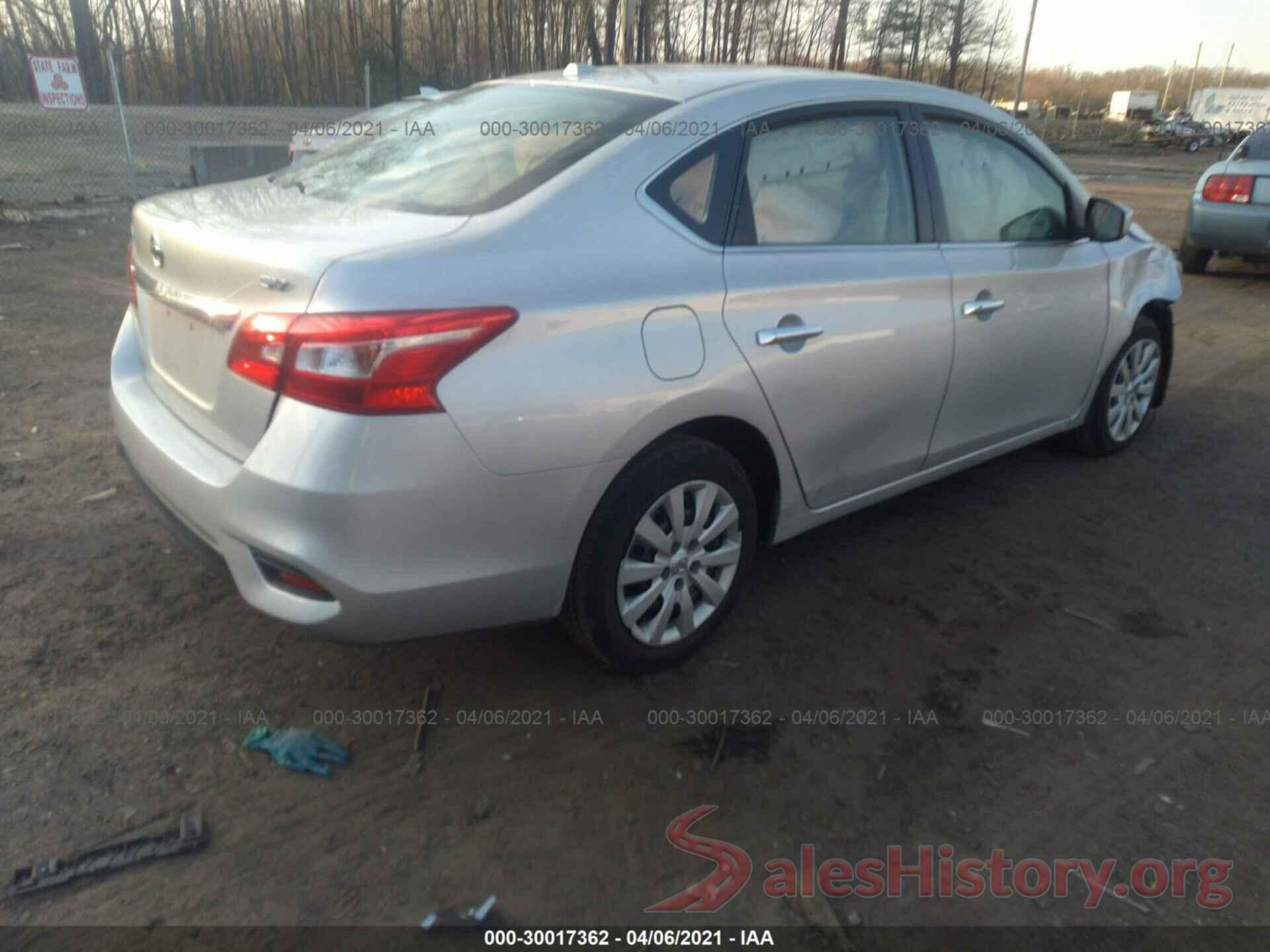 3N1AB7AP4HY323118 2017 NISSAN SENTRA