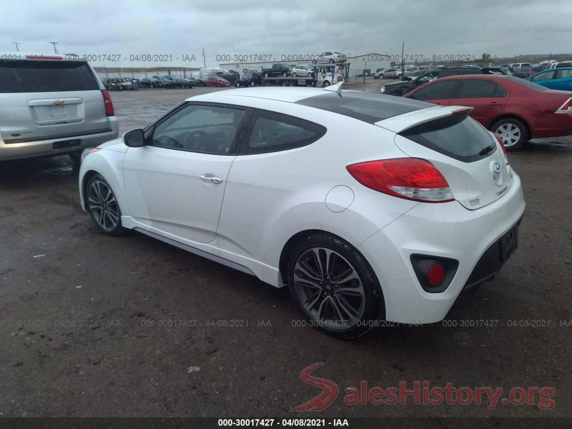 KMHTC6AE5GU269062 2016 HYUNDAI VELOSTER