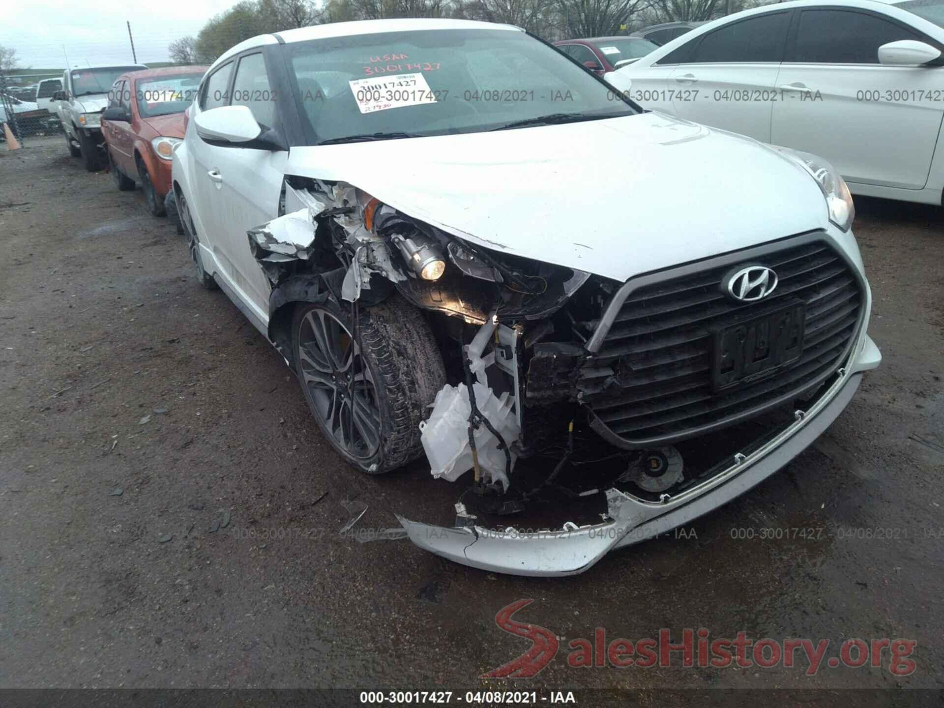 KMHTC6AE5GU269062 2016 HYUNDAI VELOSTER