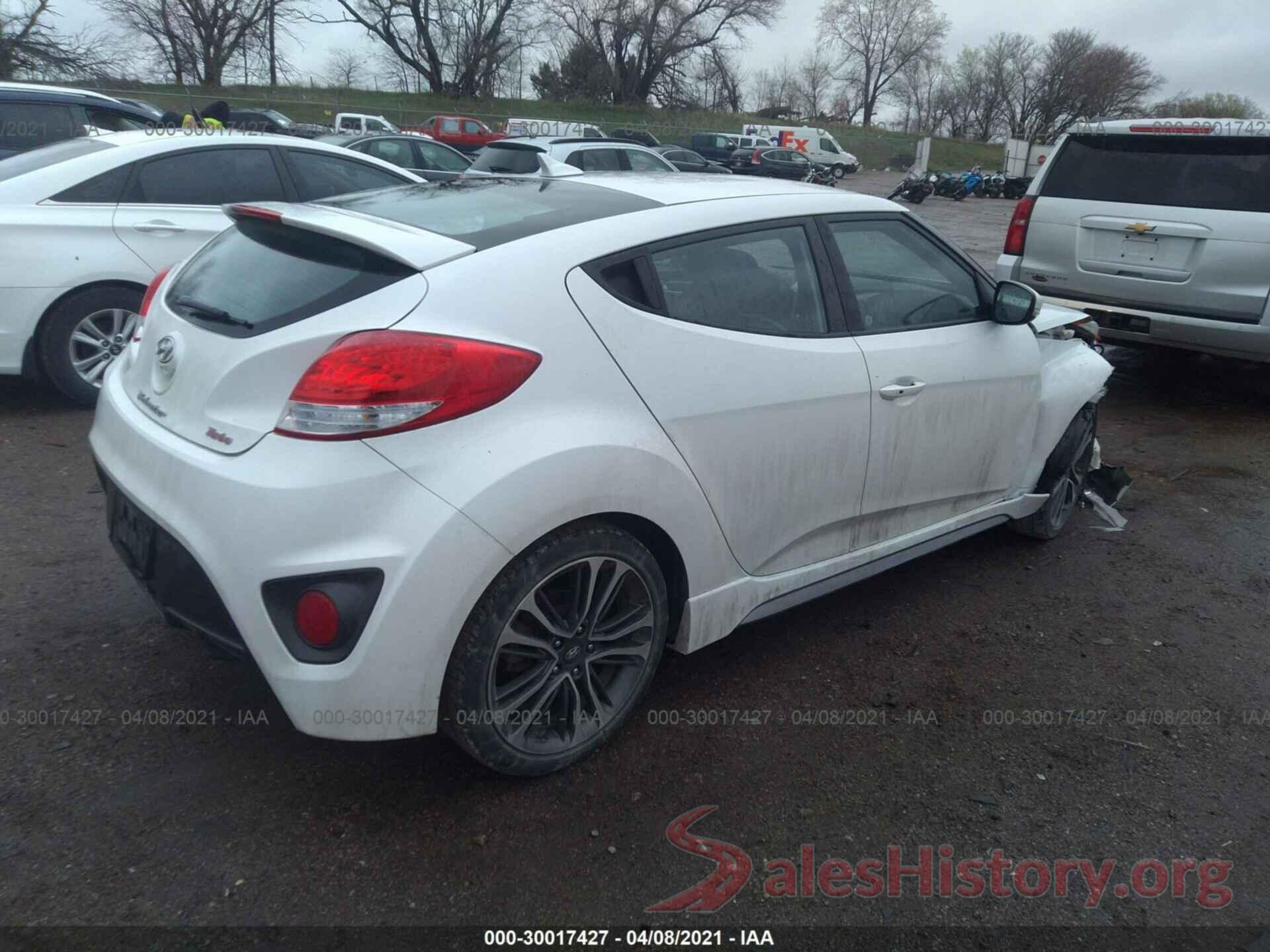 KMHTC6AE5GU269062 2016 HYUNDAI VELOSTER