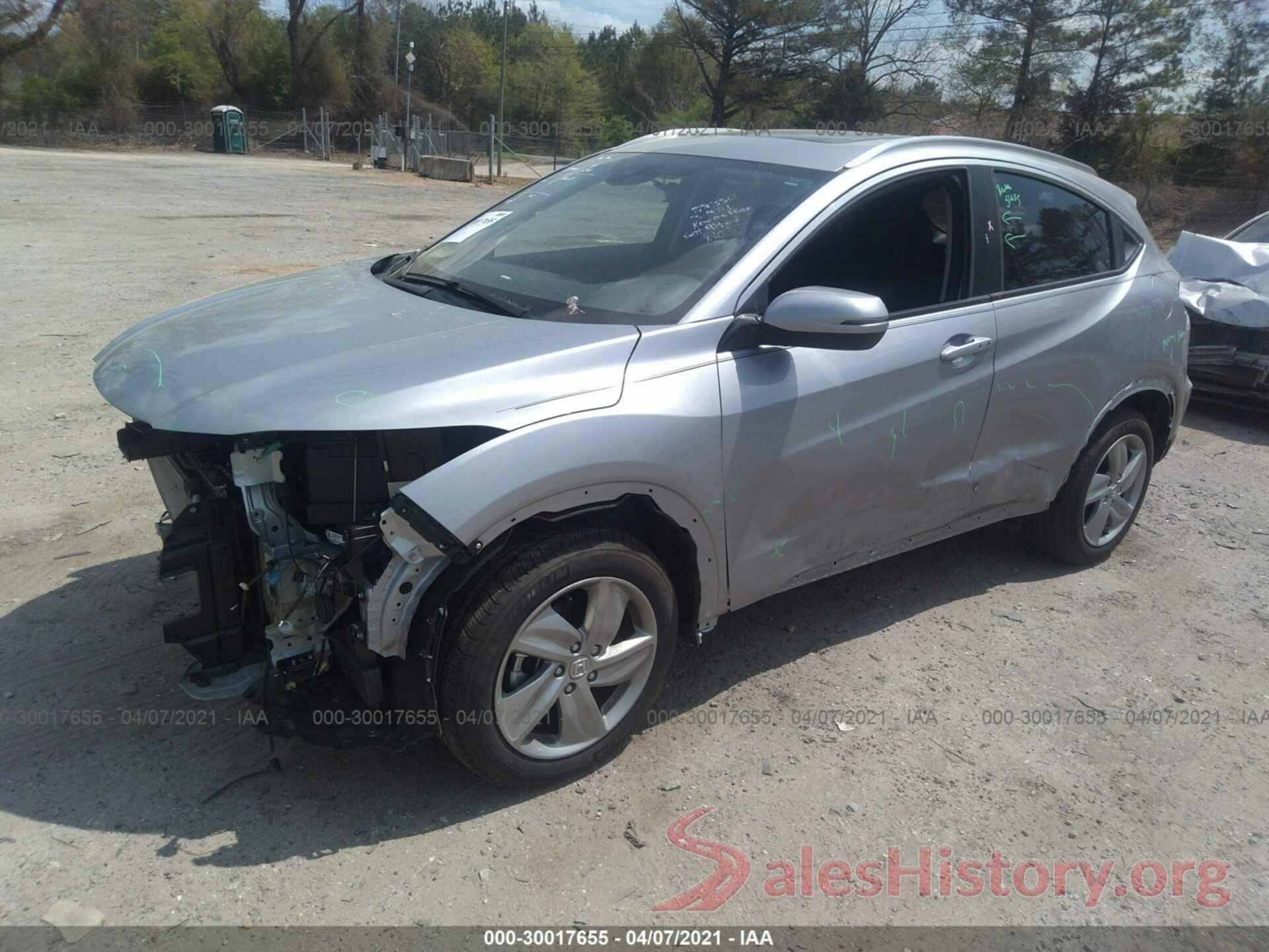 3CZRU6H52KM739962 2019 HONDA HR-V