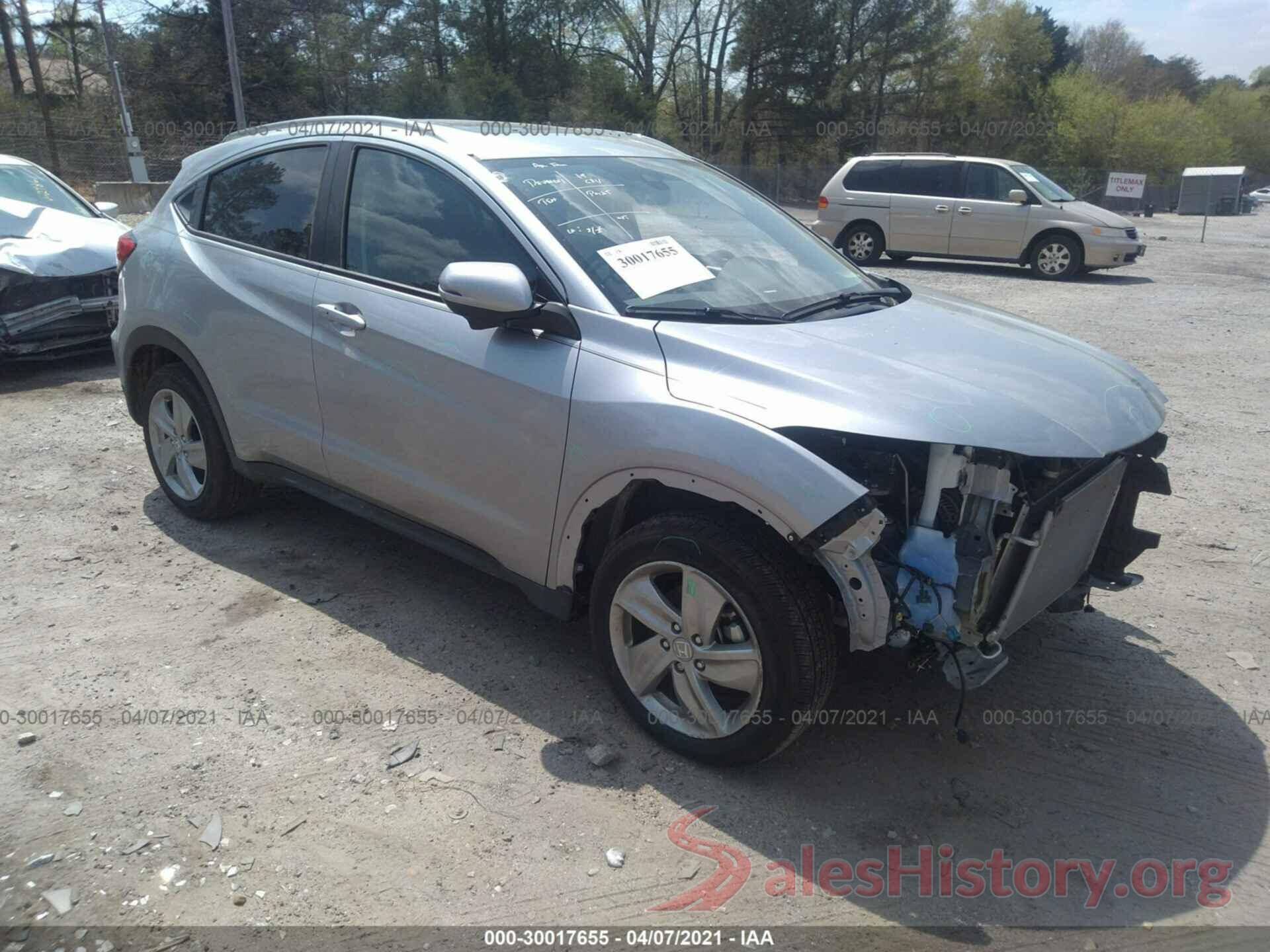 3CZRU6H52KM739962 2019 HONDA HR-V