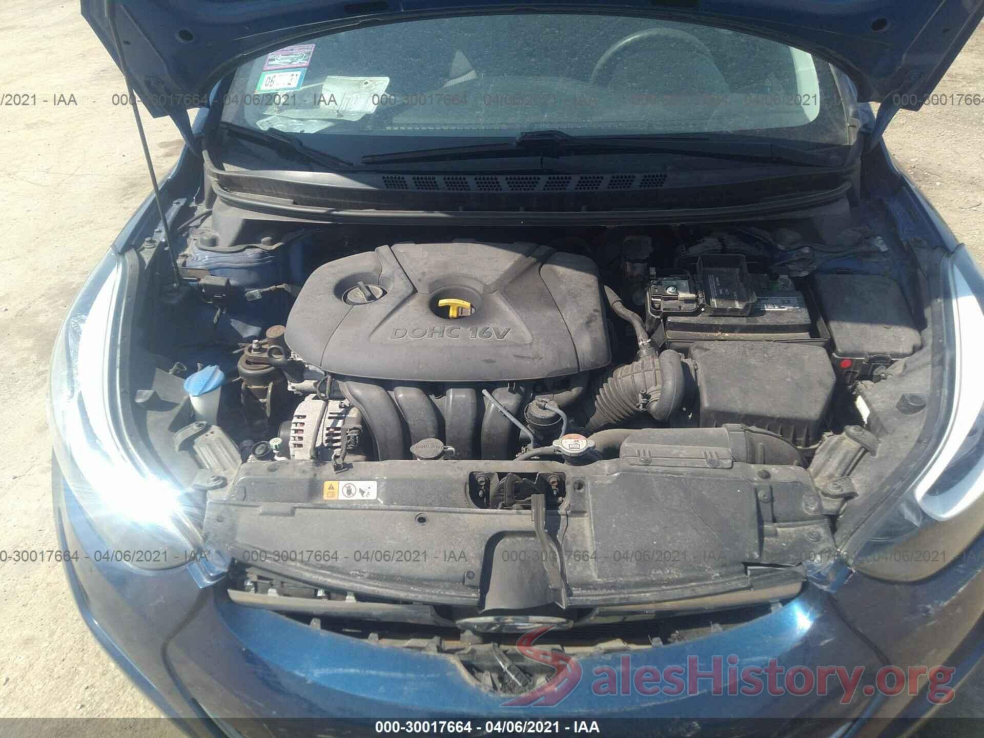 5NPDH4AE2GH702135 2016 HYUNDAI ELANTRA