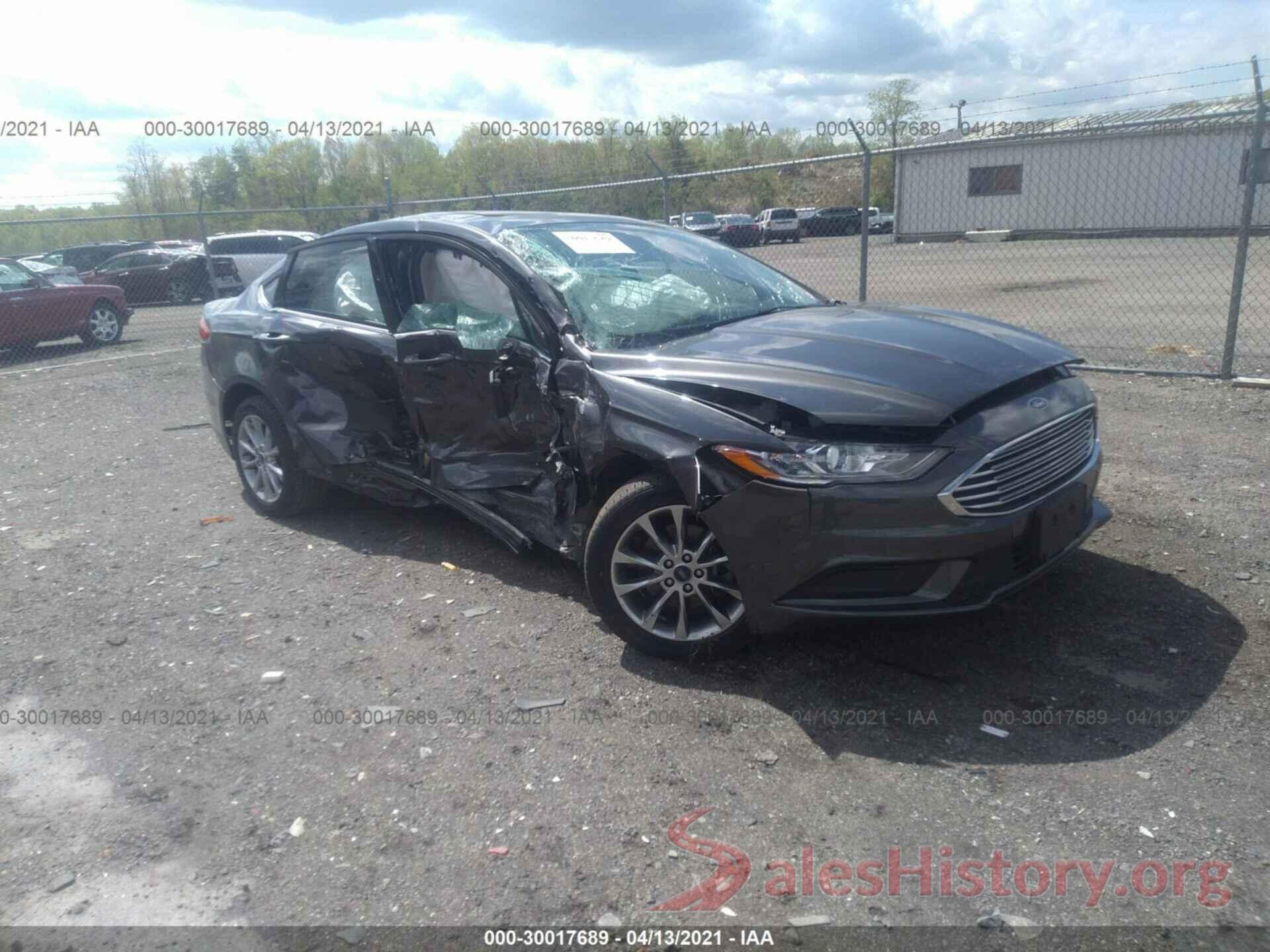 3FA6P0LU8HR245571 2017 FORD FUSION