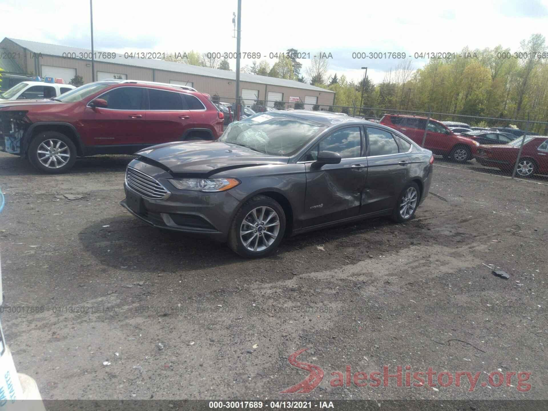 3FA6P0LU8HR245571 2017 FORD FUSION