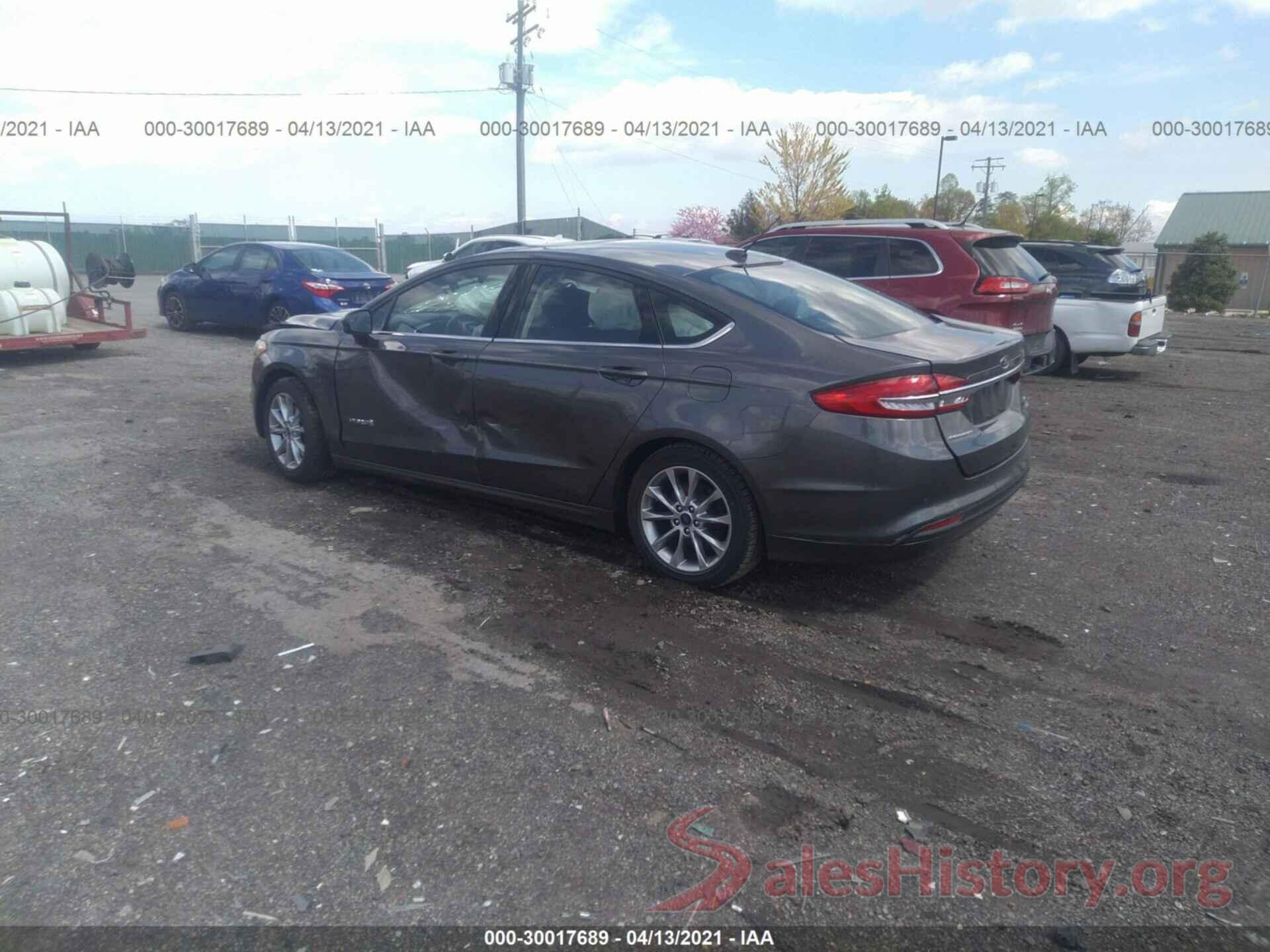 3FA6P0LU8HR245571 2017 FORD FUSION