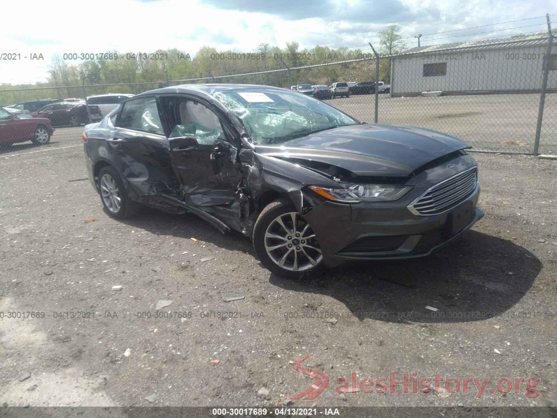 3FA6P0LU8HR245571 2017 FORD FUSION