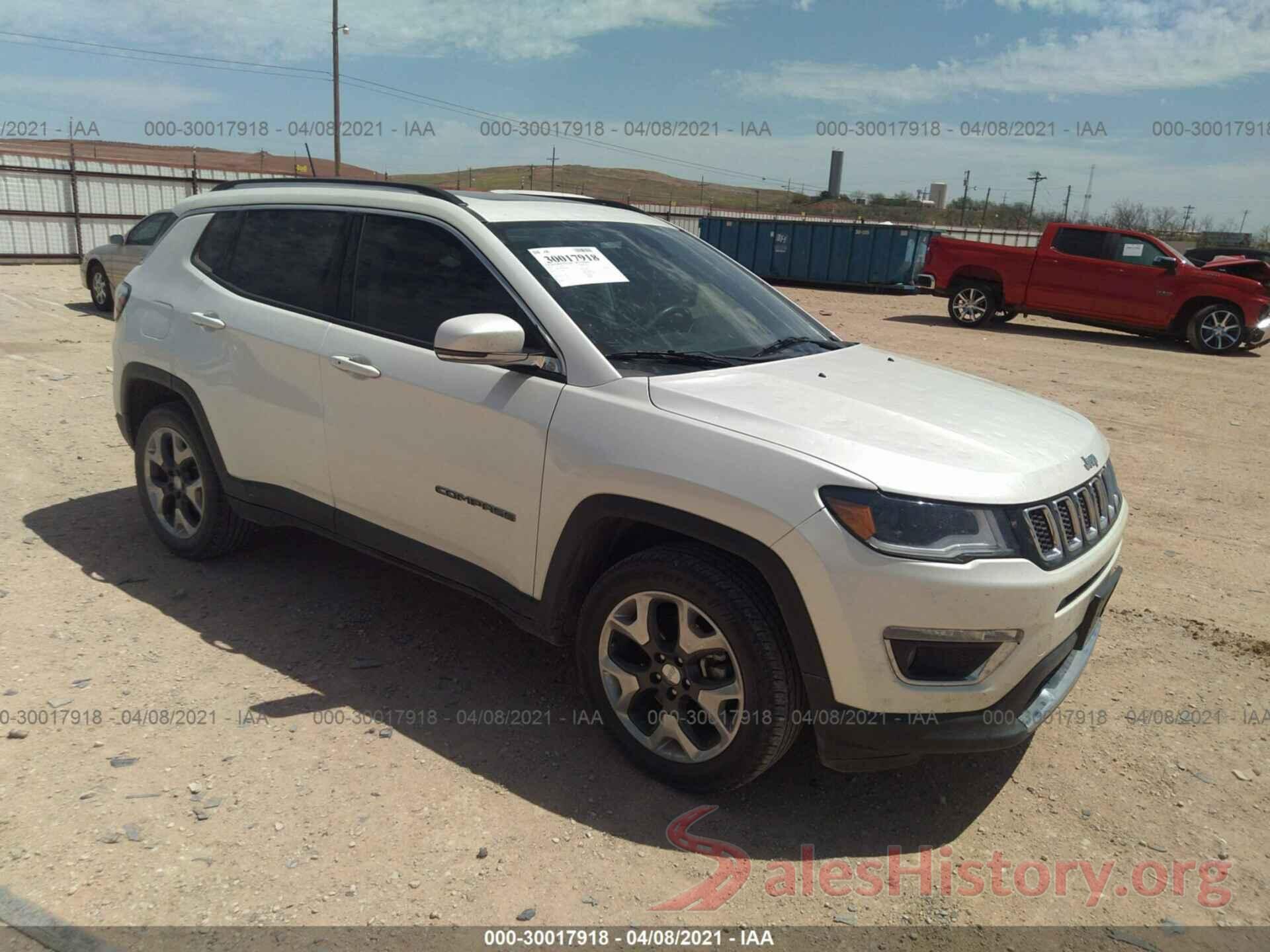 3C4NJDCB4HT629007 2017 JEEP COMPASS