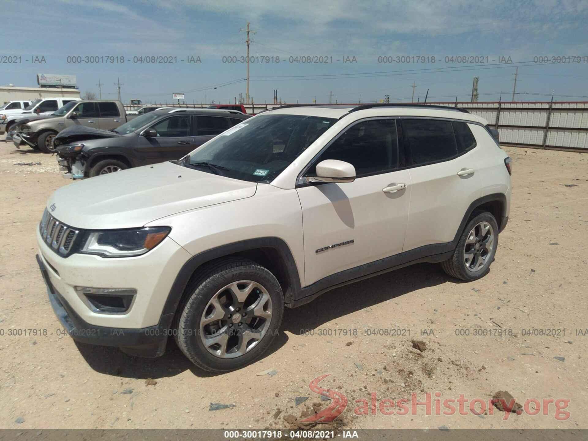 3C4NJDCB4HT629007 2017 JEEP COMPASS