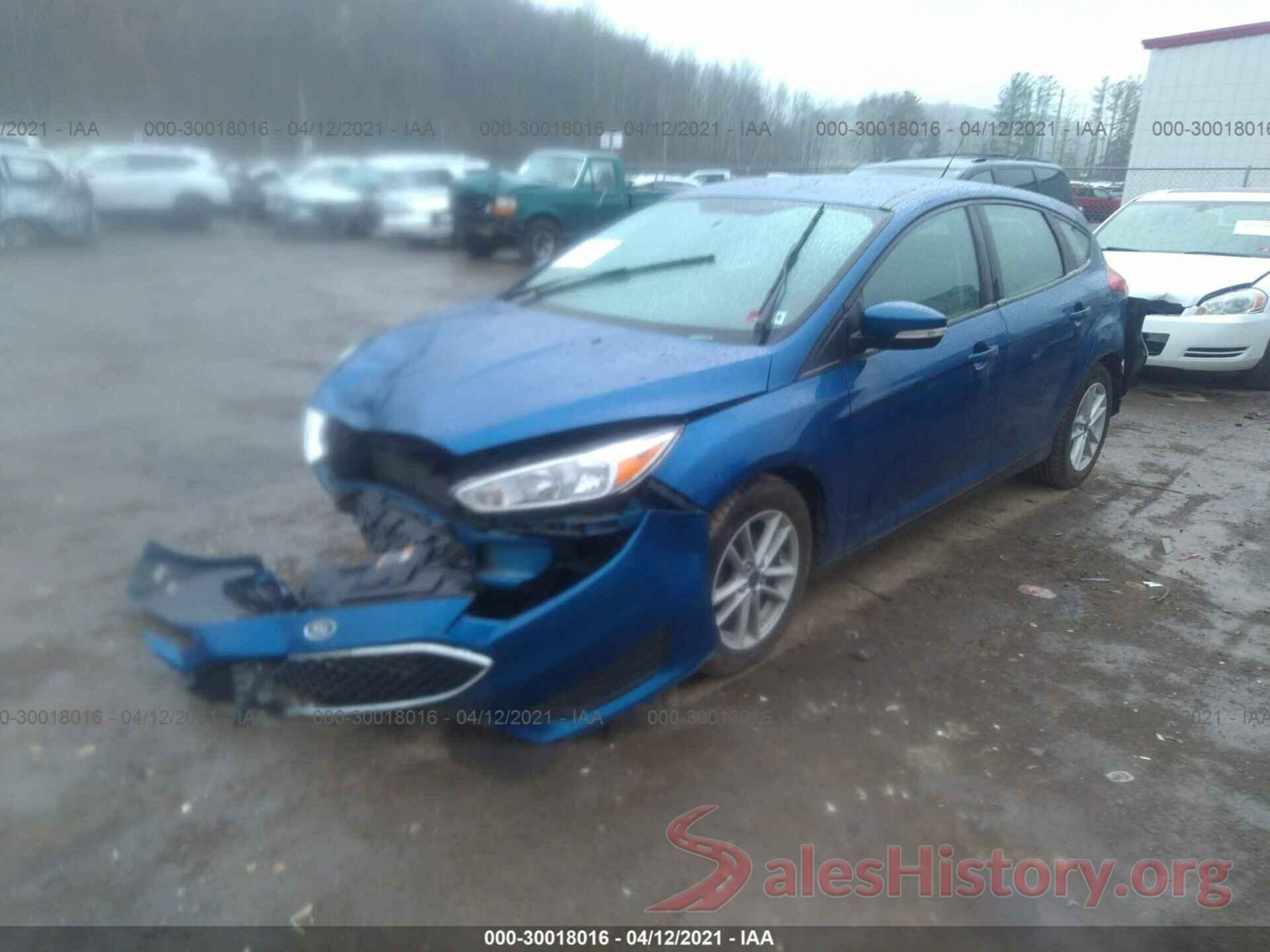 1FADP3K27JL301318 2018 FORD FOCUS