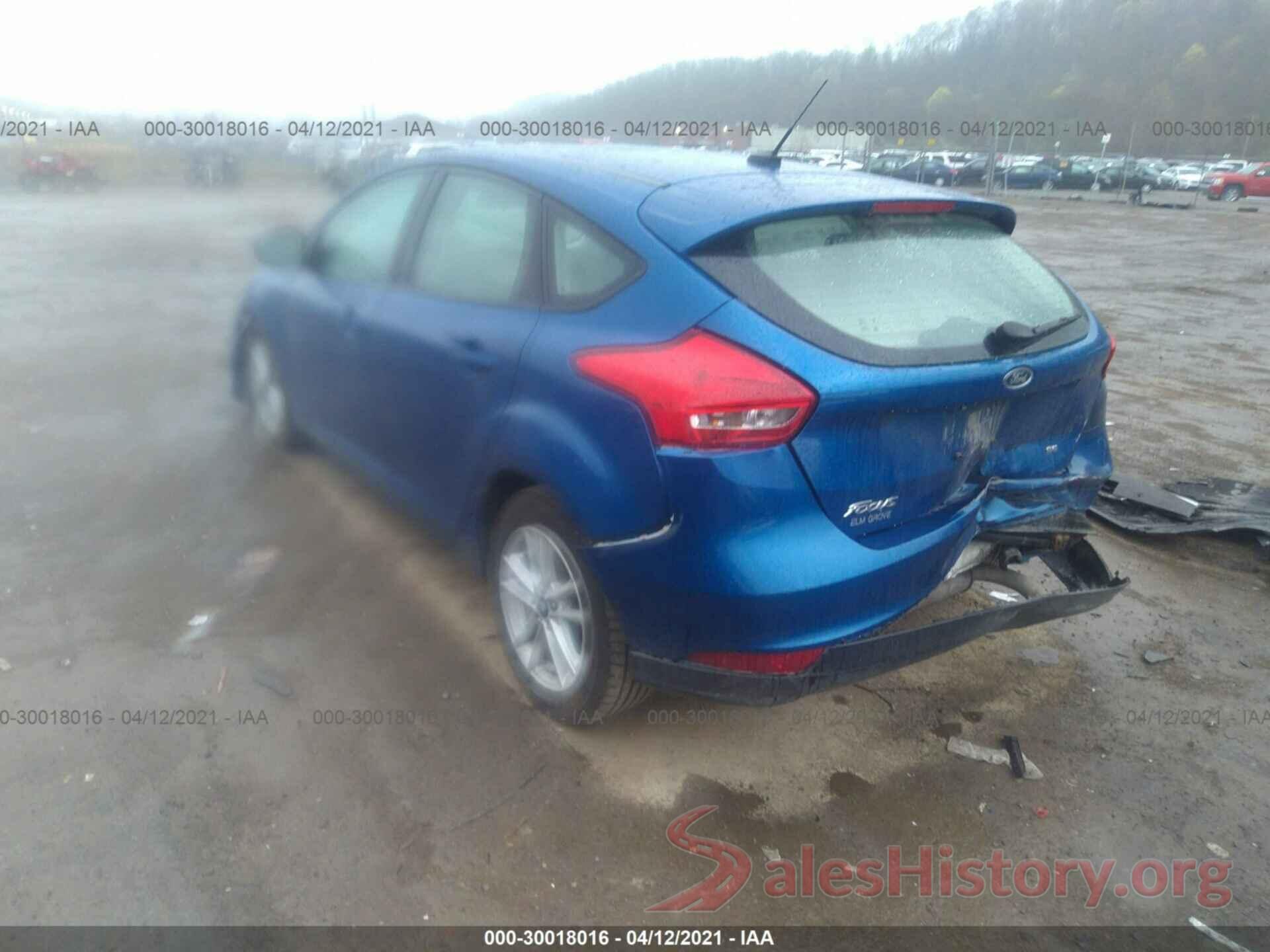 1FADP3K27JL301318 2018 FORD FOCUS