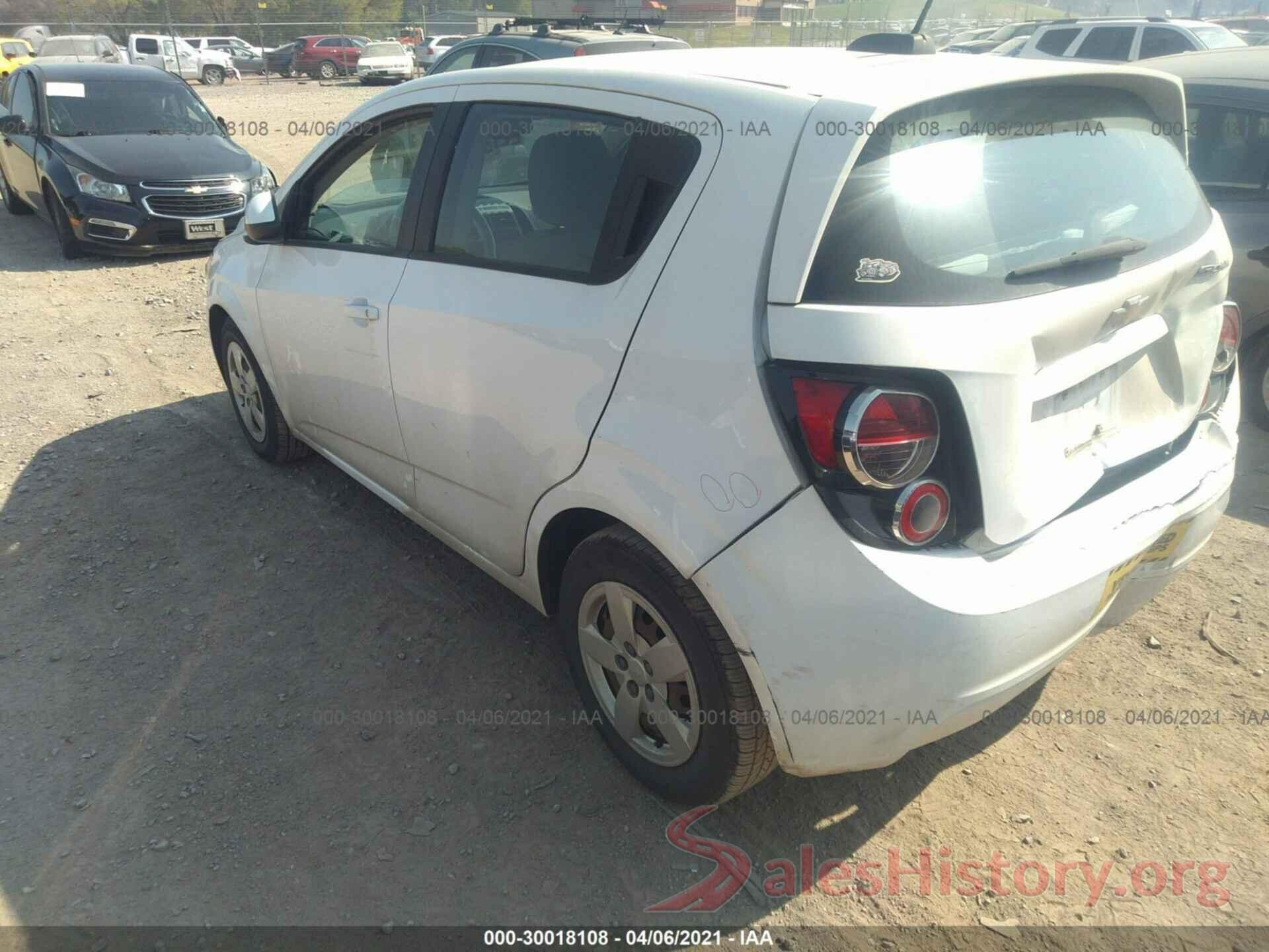 1G1JA6SHXG4112212 2016 CHEVROLET SONIC