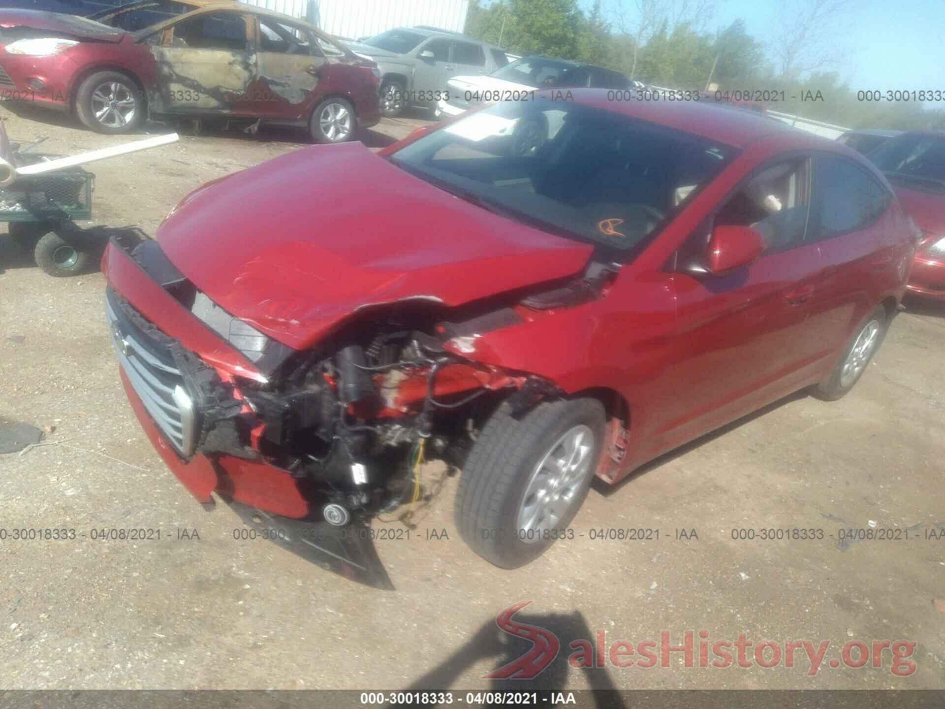 5NPD74LF3HH163941 2017 HYUNDAI ELANTRA