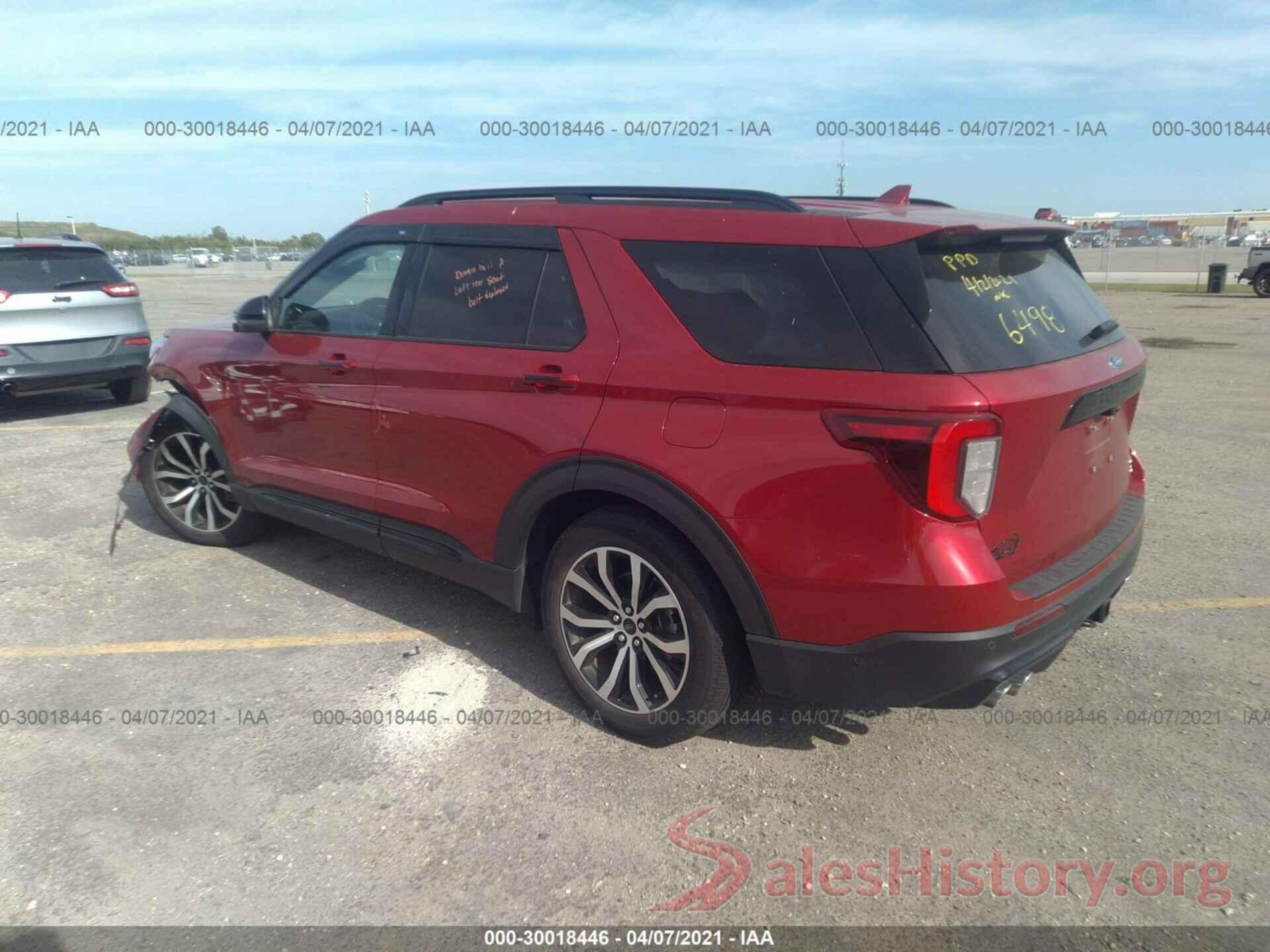 1FM5K8GCXLGB26498 2020 FORD EXPLORER