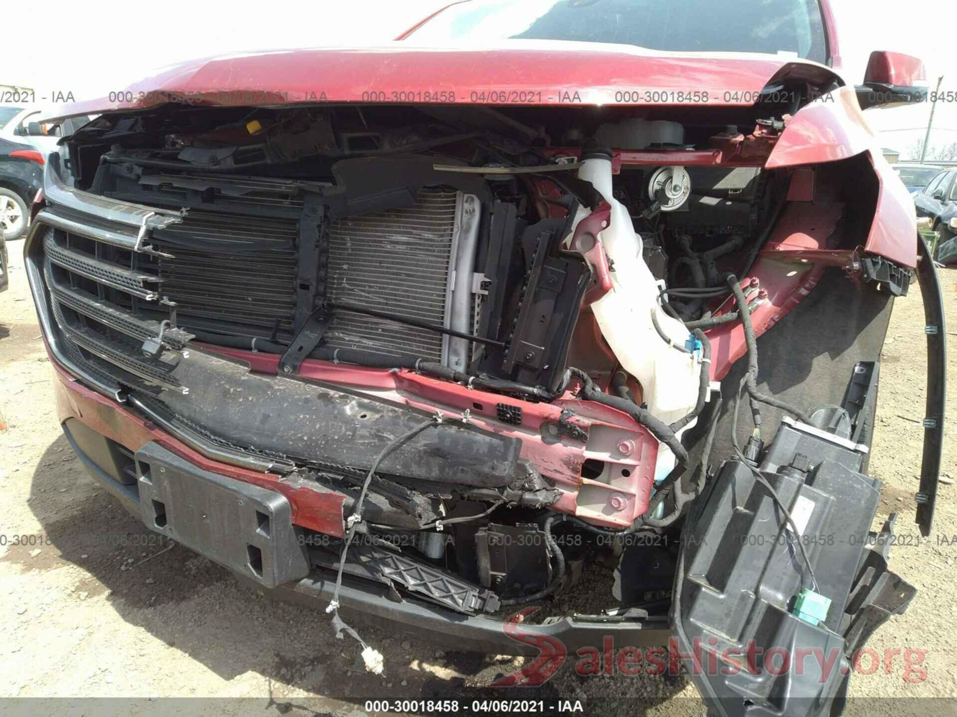 1GNERJKXXKJ242584 2019 CHEVROLET TRAVERSE