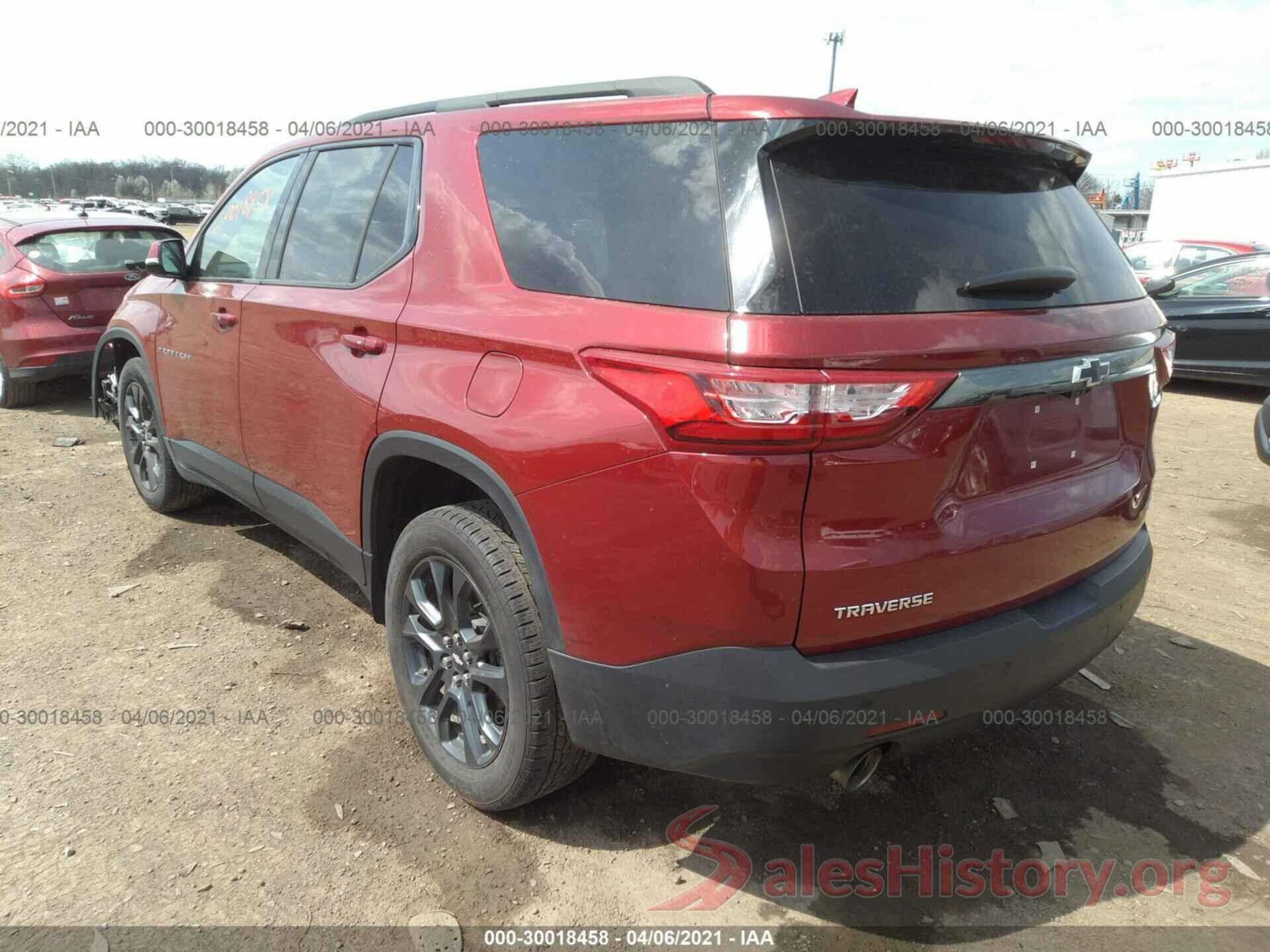 1GNERJKXXKJ242584 2019 CHEVROLET TRAVERSE