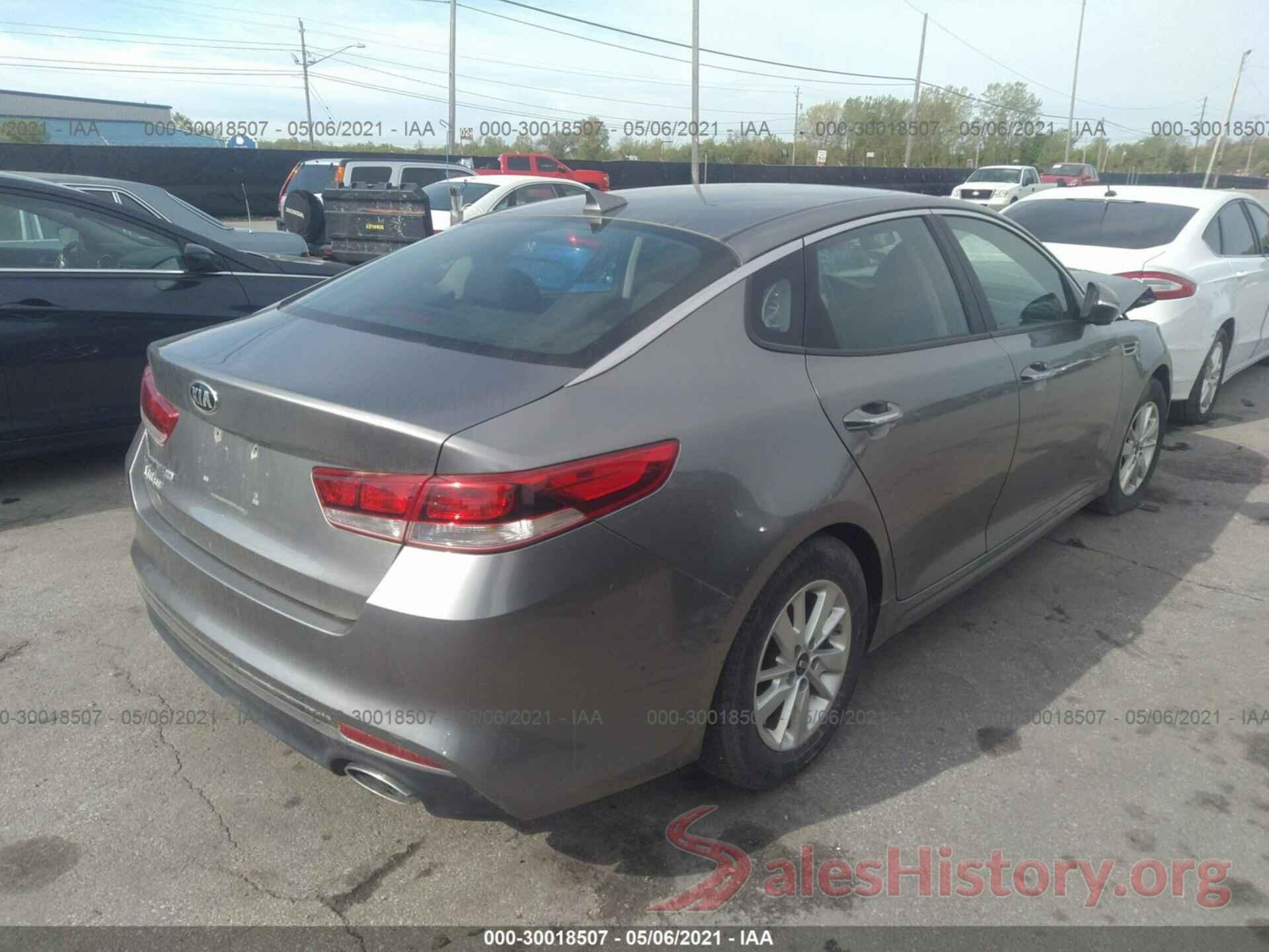 5XXGT4L36GG028901 2016 KIA OPTIMA