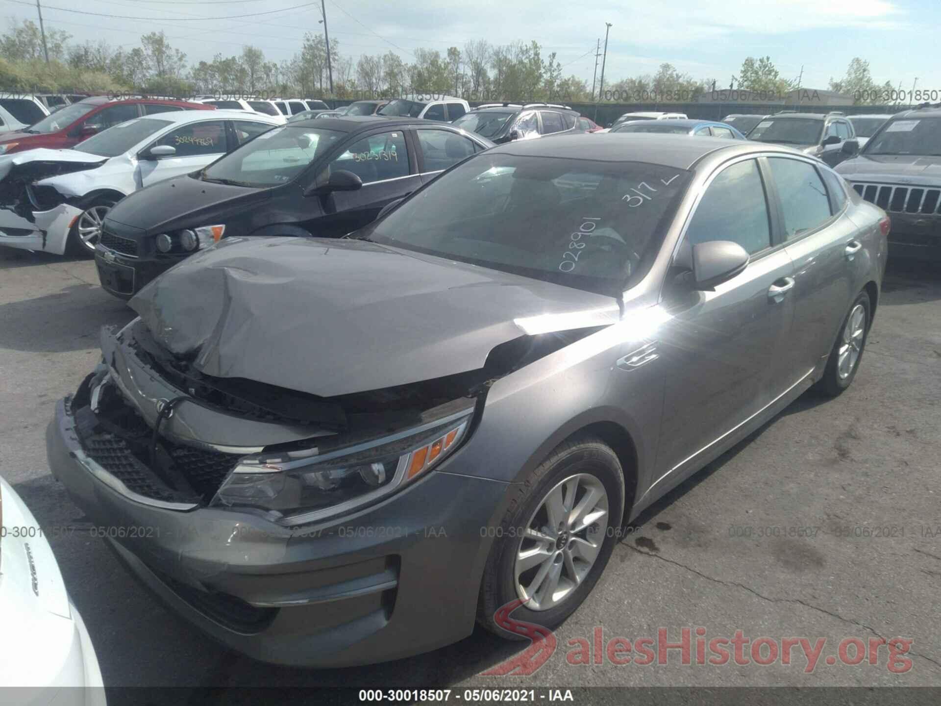 5XXGT4L36GG028901 2016 KIA OPTIMA