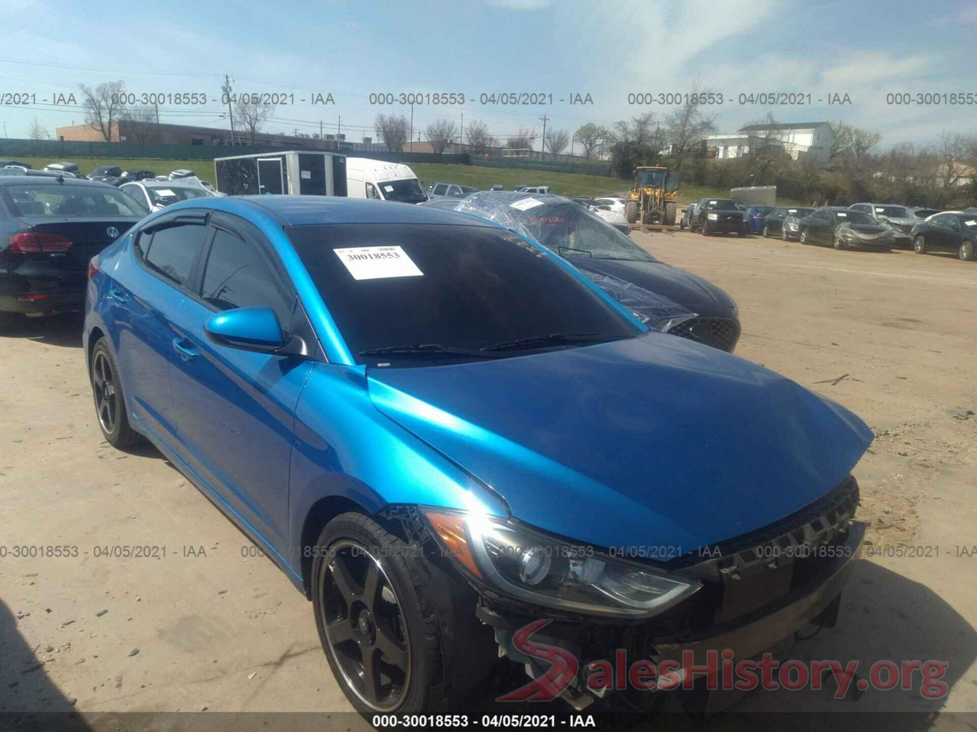 5NPD74LF8HH209005 2017 HYUNDAI ELANTRA