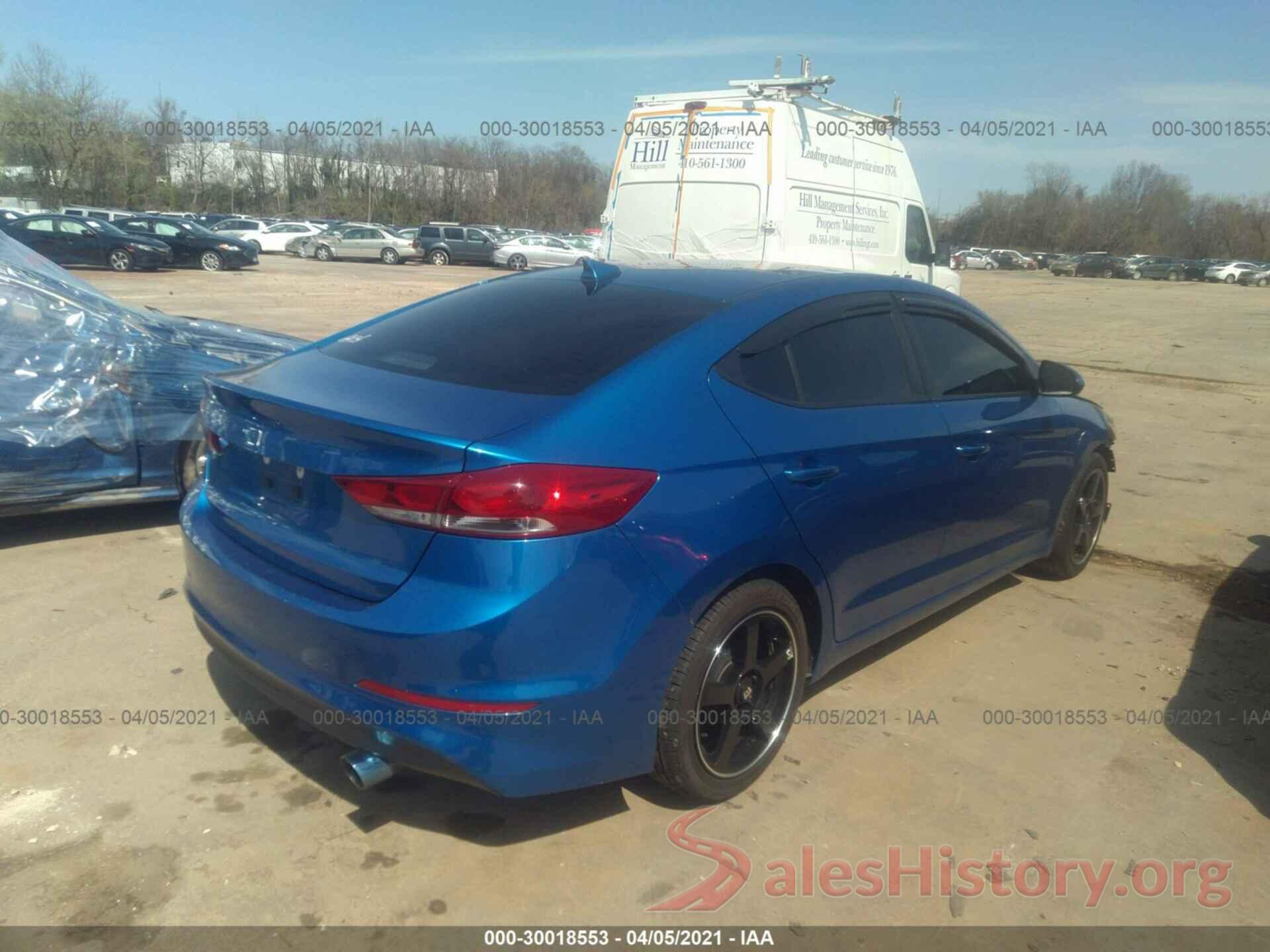 5NPD74LF8HH209005 2017 HYUNDAI ELANTRA