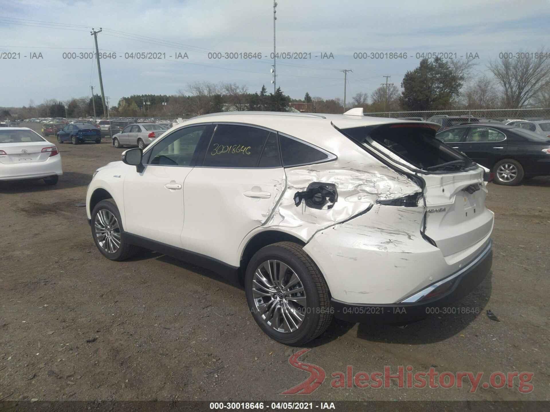 JTEAAAAH1MJ027327 2021 TOYOTA VENZA