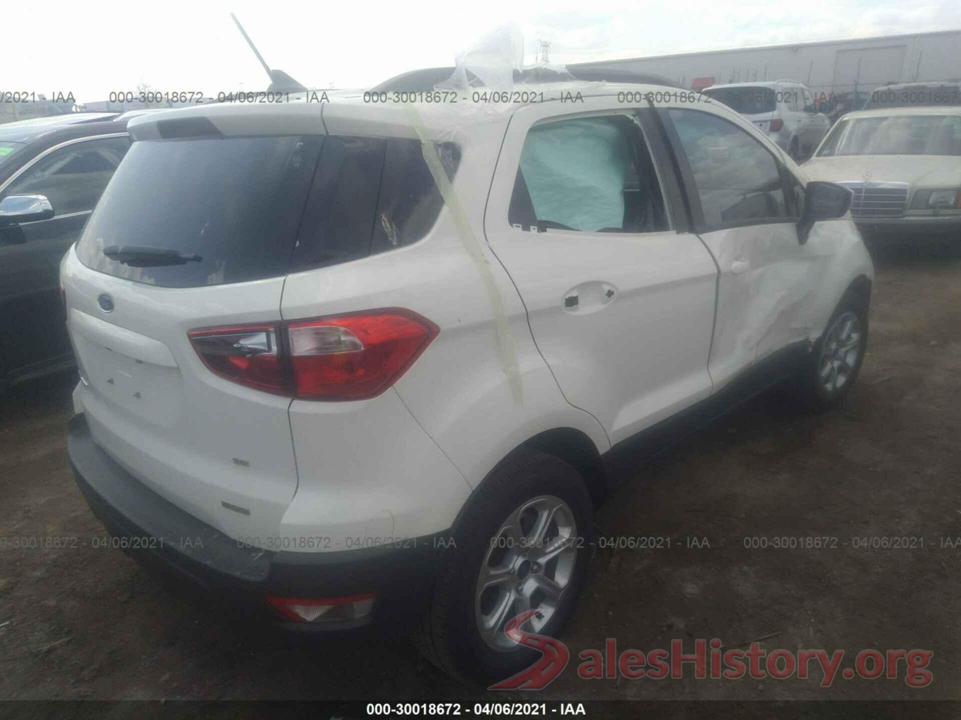 MAJ3S2GE4LC347621 2020 FORD ECOSPORT