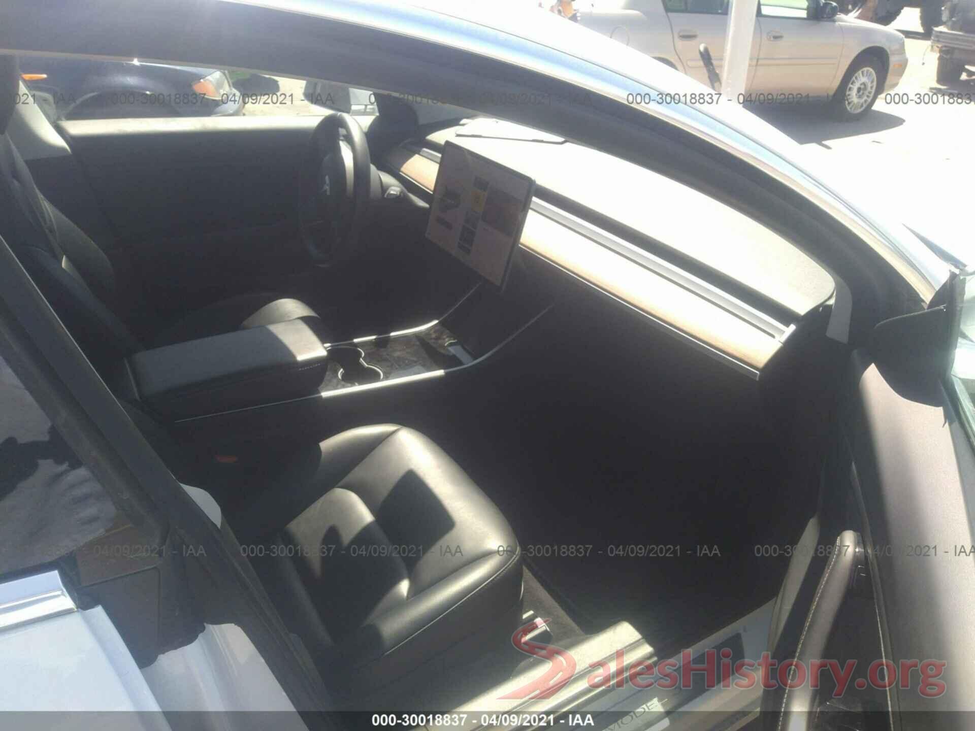 5YJ3E1EB1KF494159 2019 TESLA MODEL 3