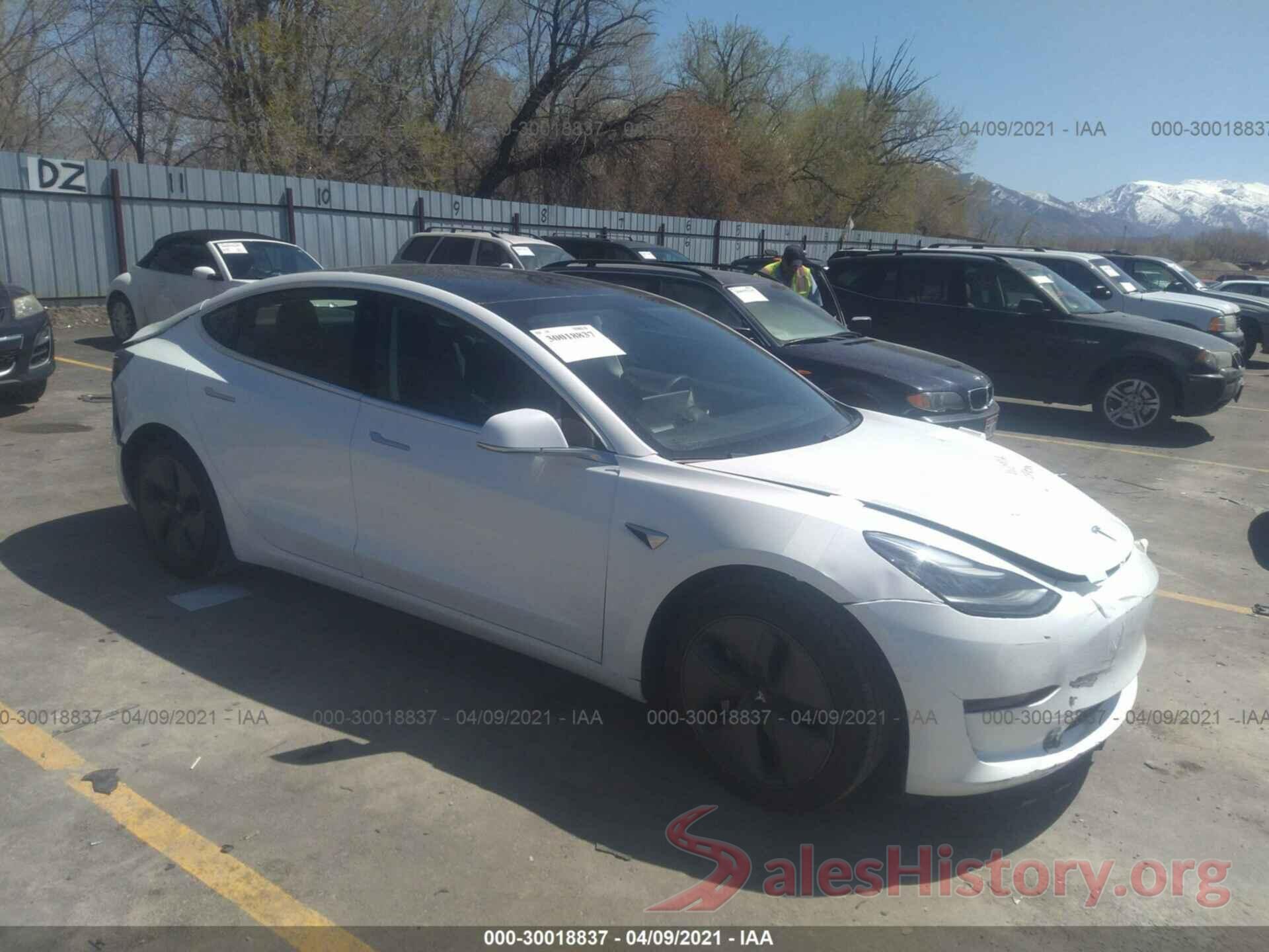 5YJ3E1EB1KF494159 2019 TESLA MODEL 3