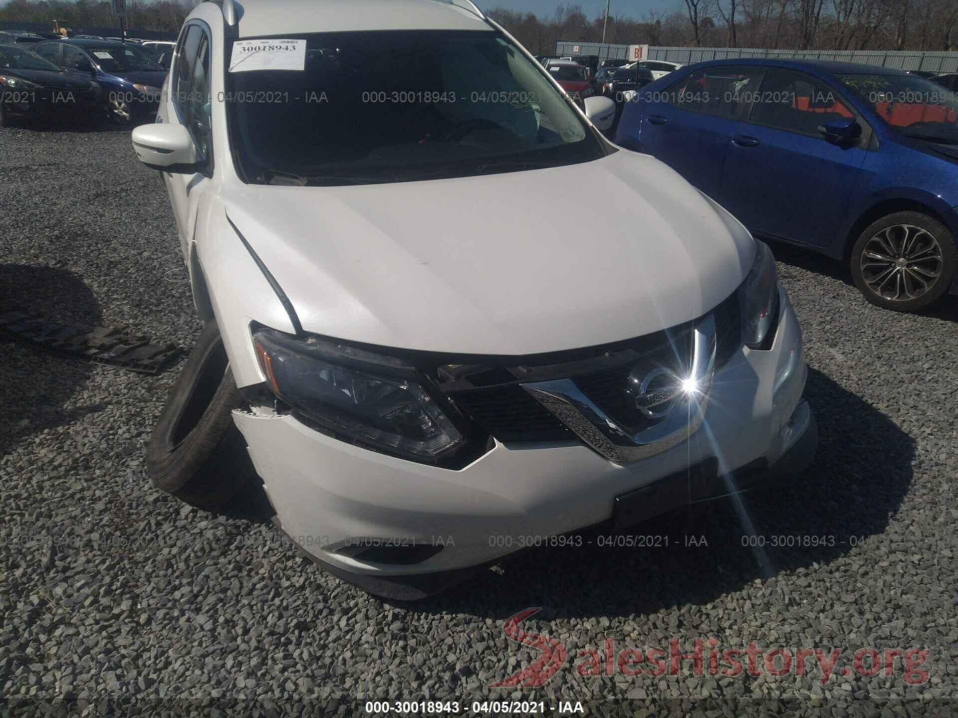 KNMAT2MV9GP627648 2016 NISSAN ROGUE