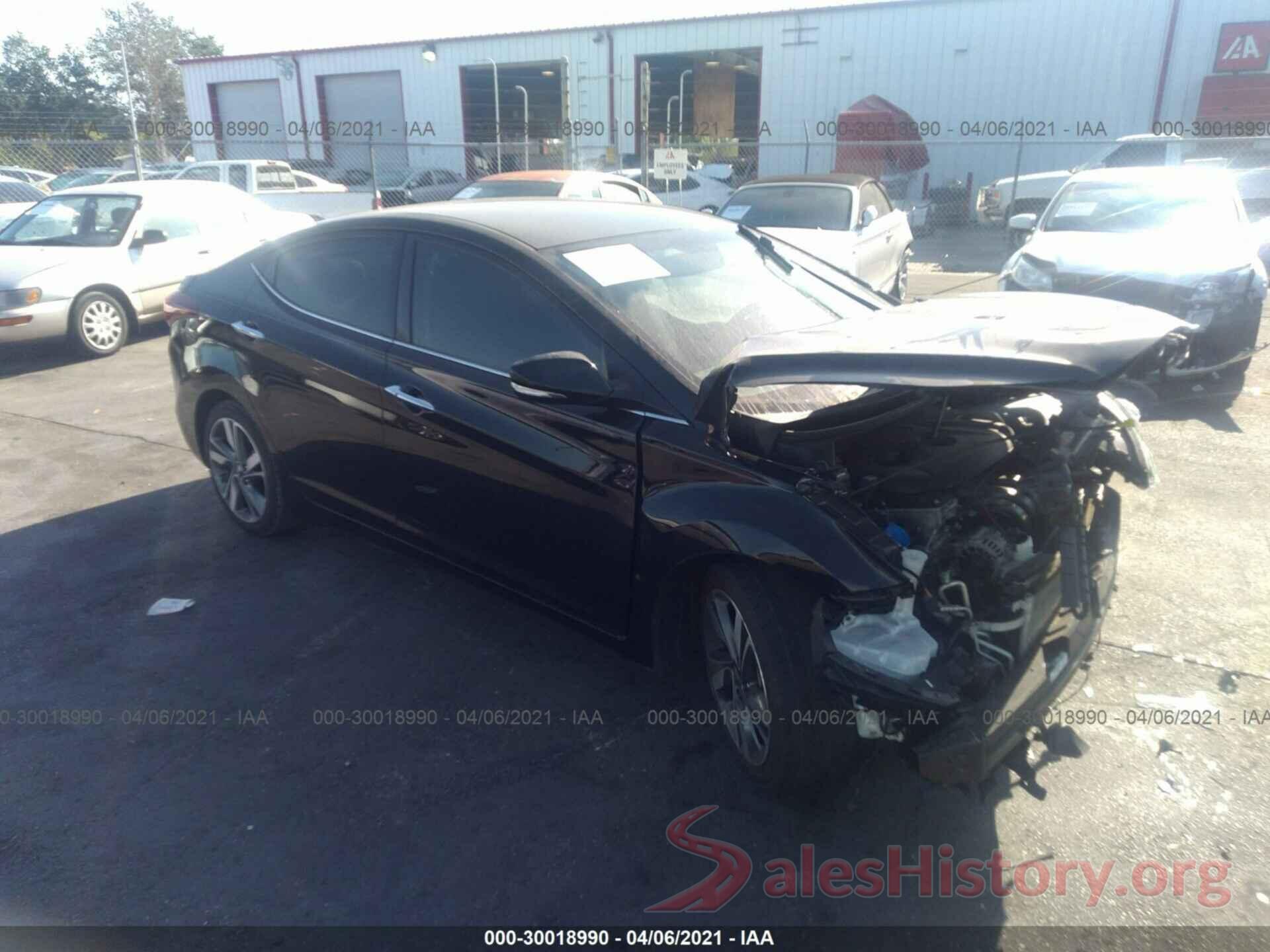 5NPDH4AE7GH674235 2016 HYUNDAI ELANTRA