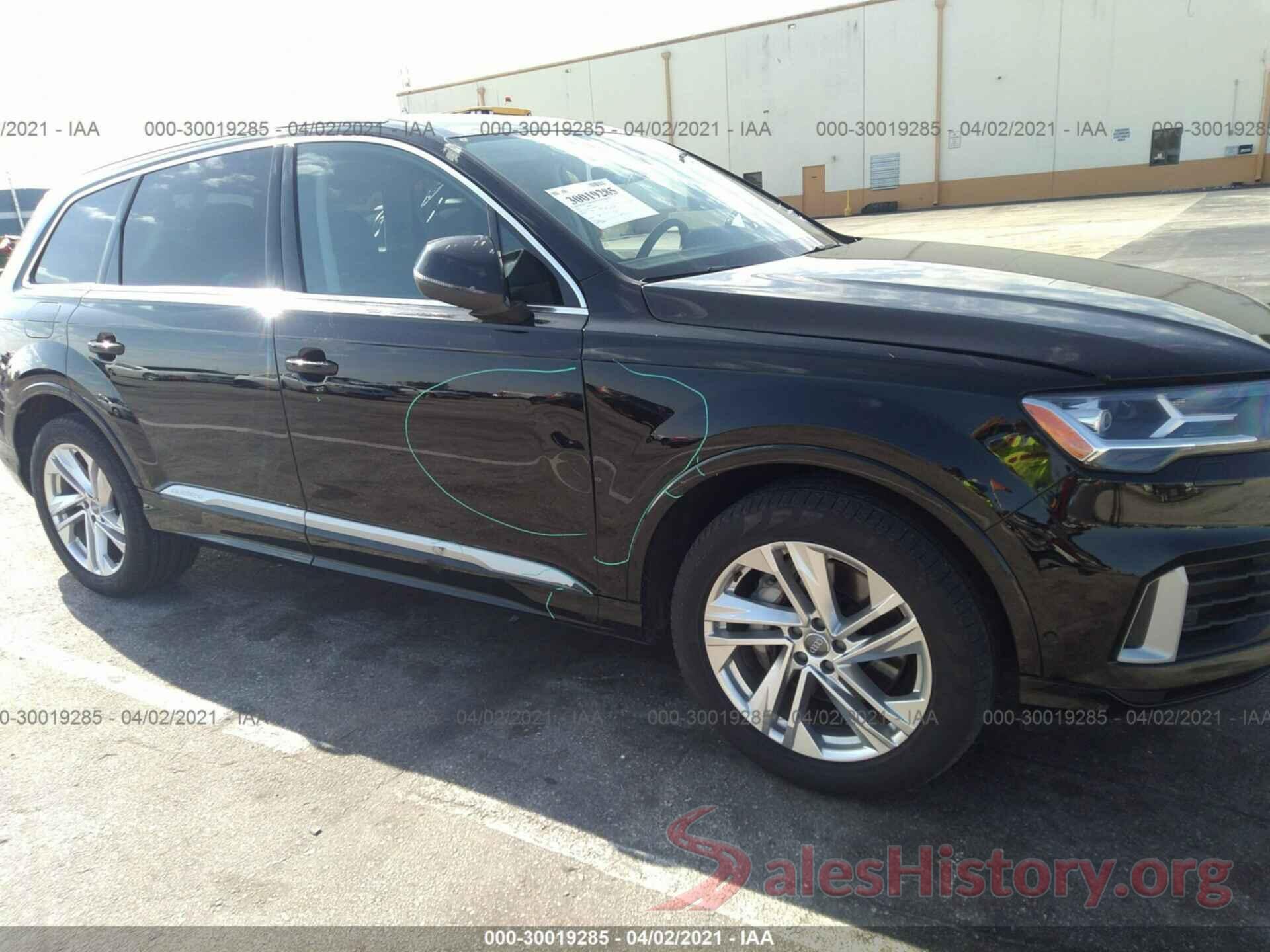 WA1LXAF77LD002399 2020 AUDI Q7