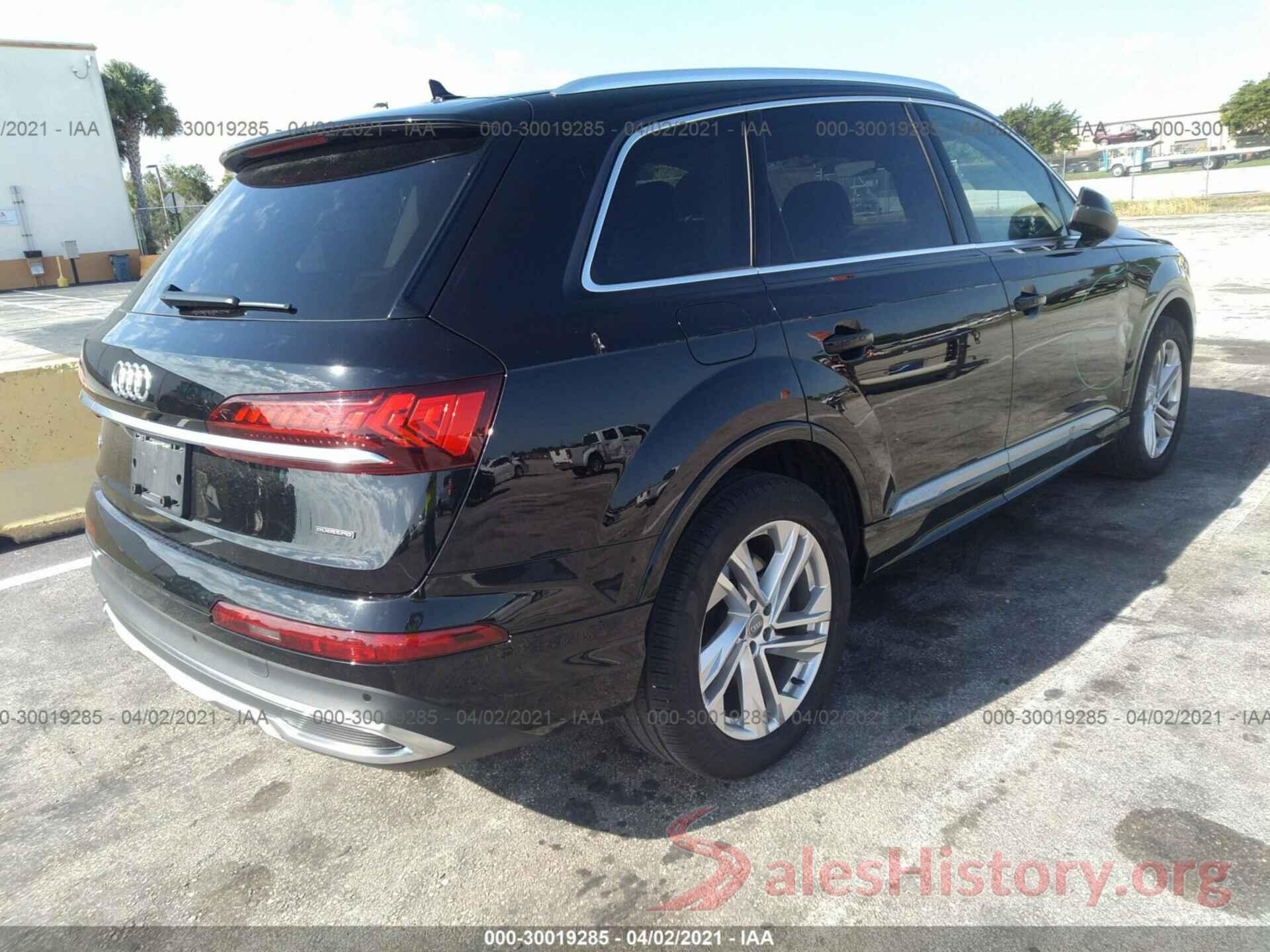 WA1LXAF77LD002399 2020 AUDI Q7