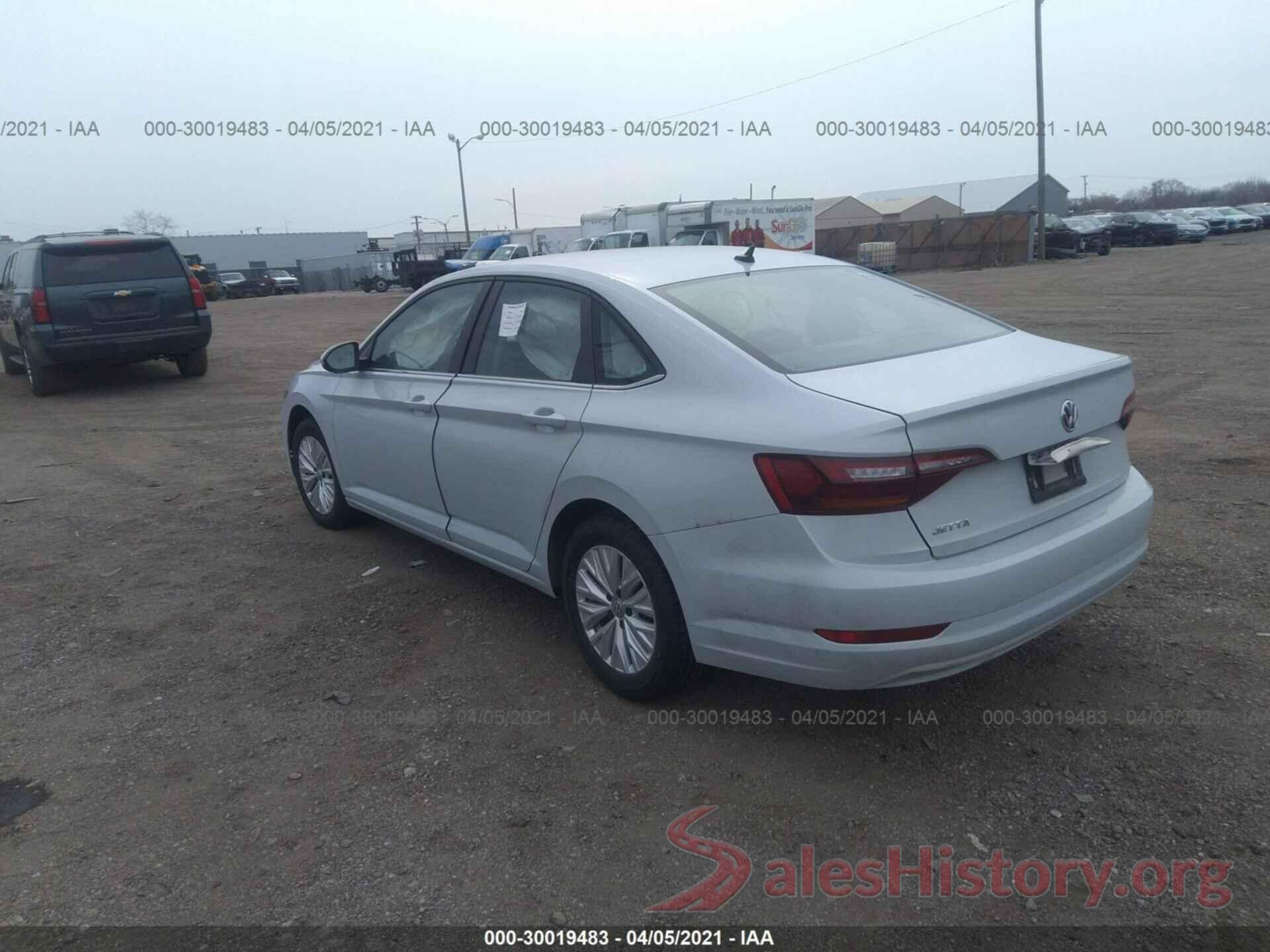 3VWC57BU0KM139419 2019 VOLKSWAGEN JETTA