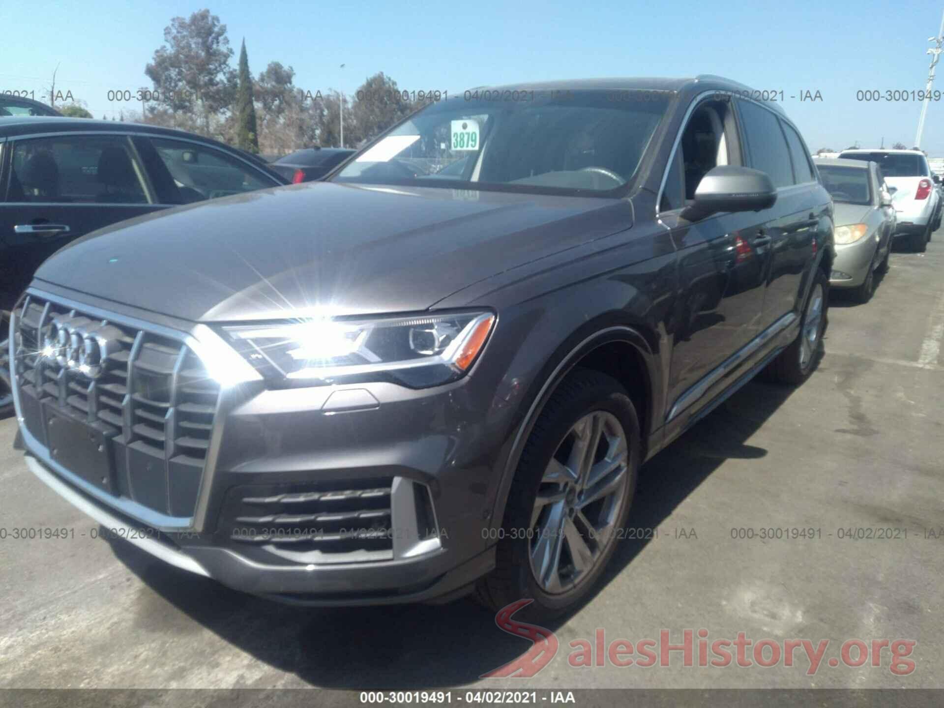 WA1LJAF76MD015406 2021 AUDI Q7