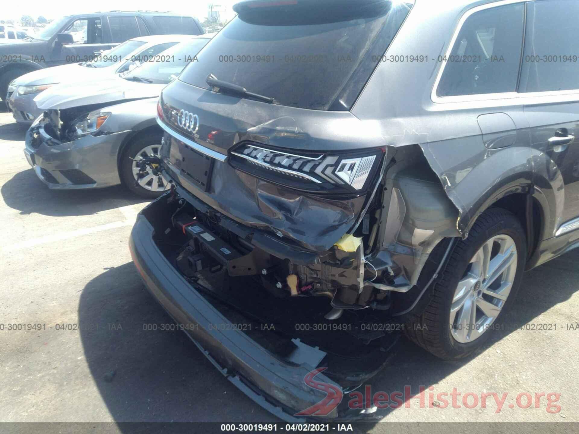 WA1LJAF76MD015406 2021 AUDI Q7