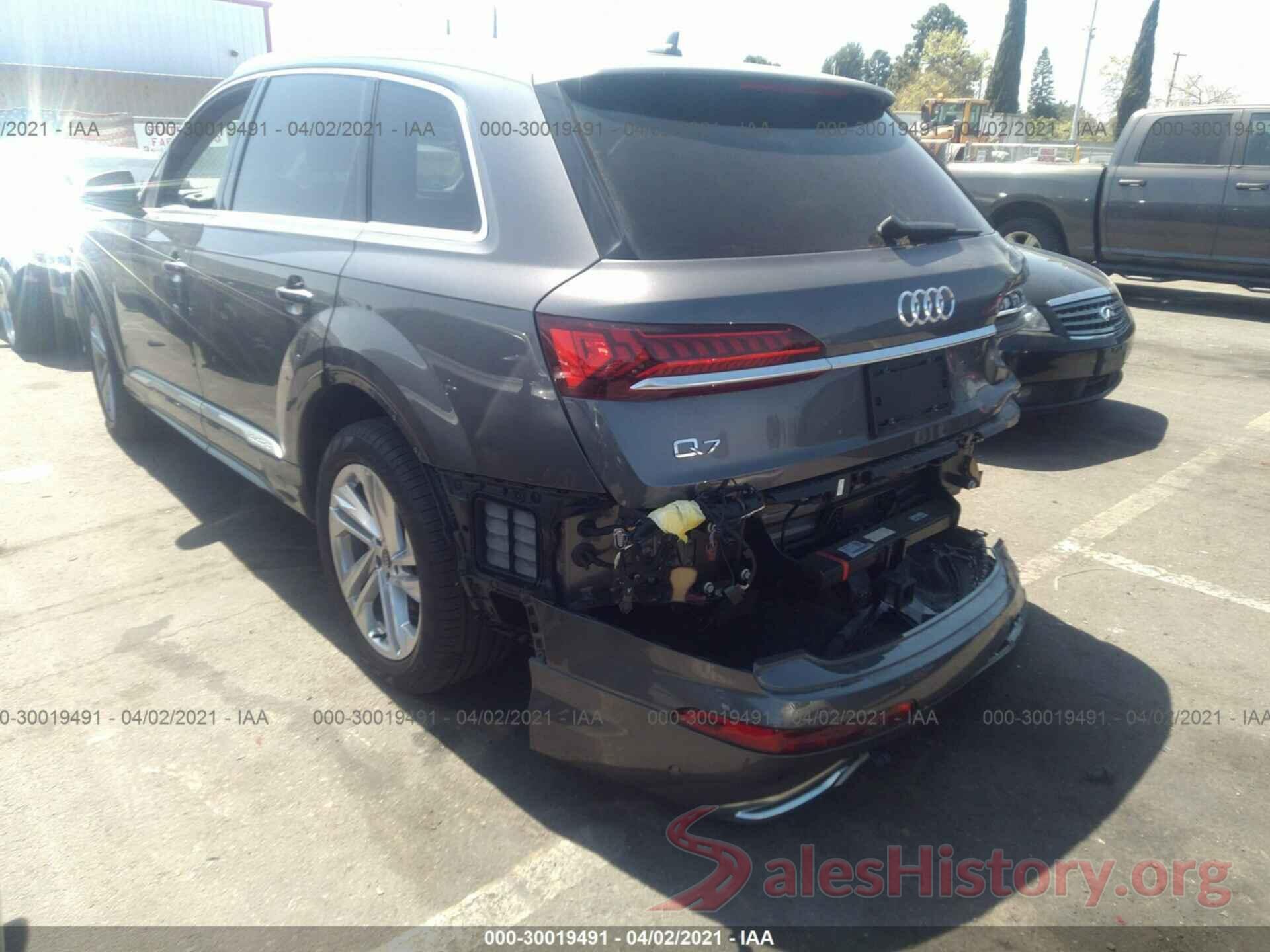 WA1LJAF76MD015406 2021 AUDI Q7