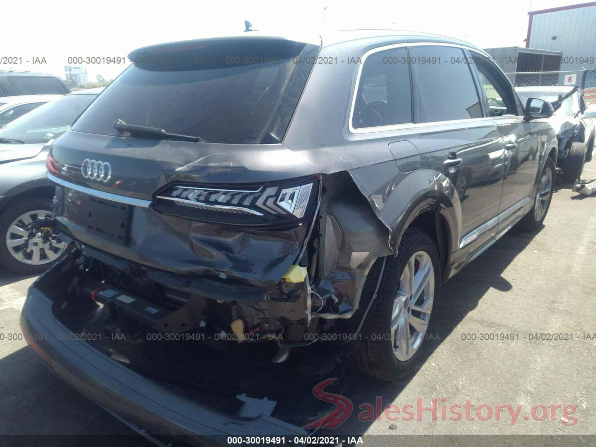 WA1LJAF76MD015406 2021 AUDI Q7