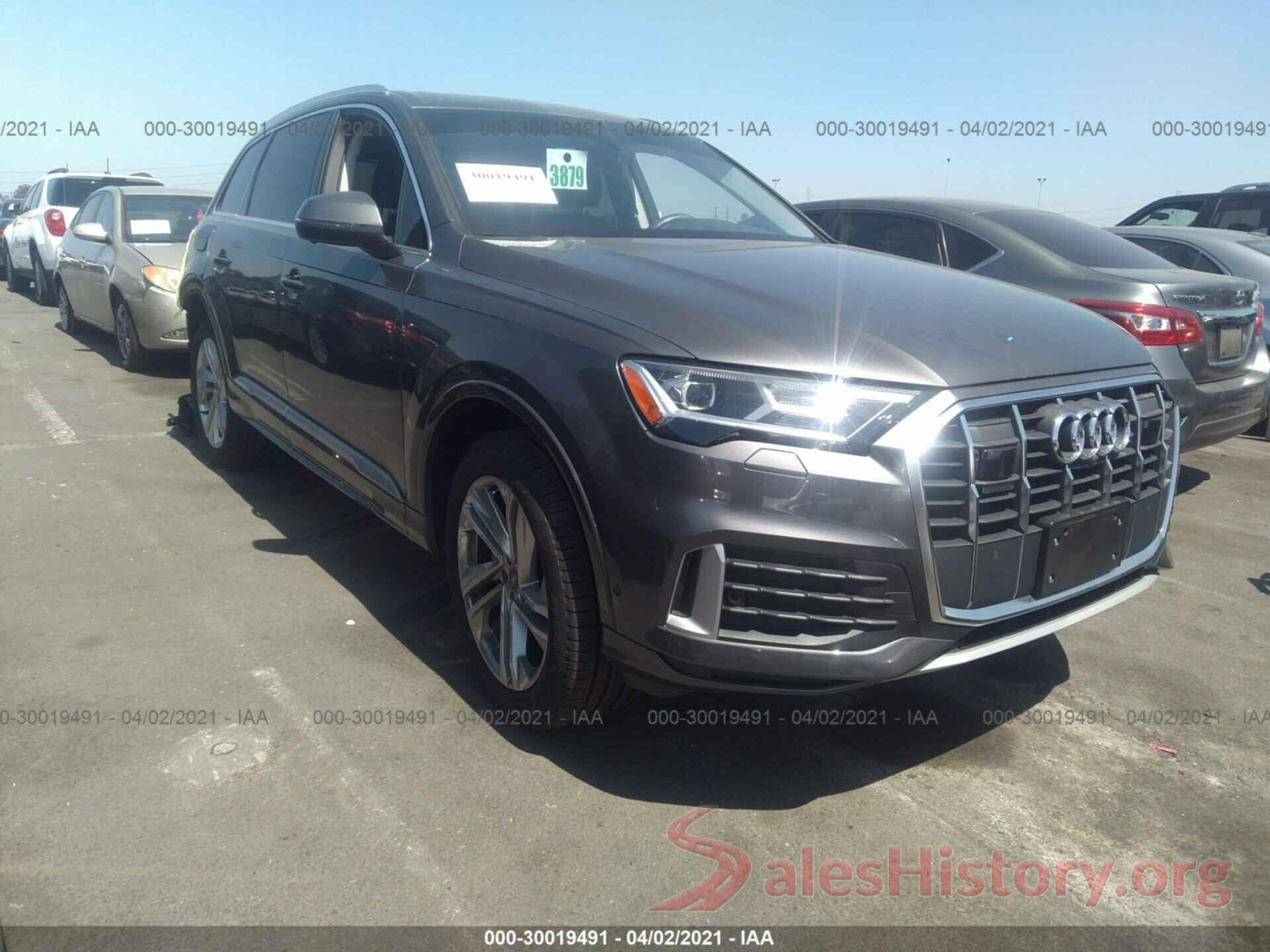 WA1LJAF76MD015406 2021 AUDI Q7