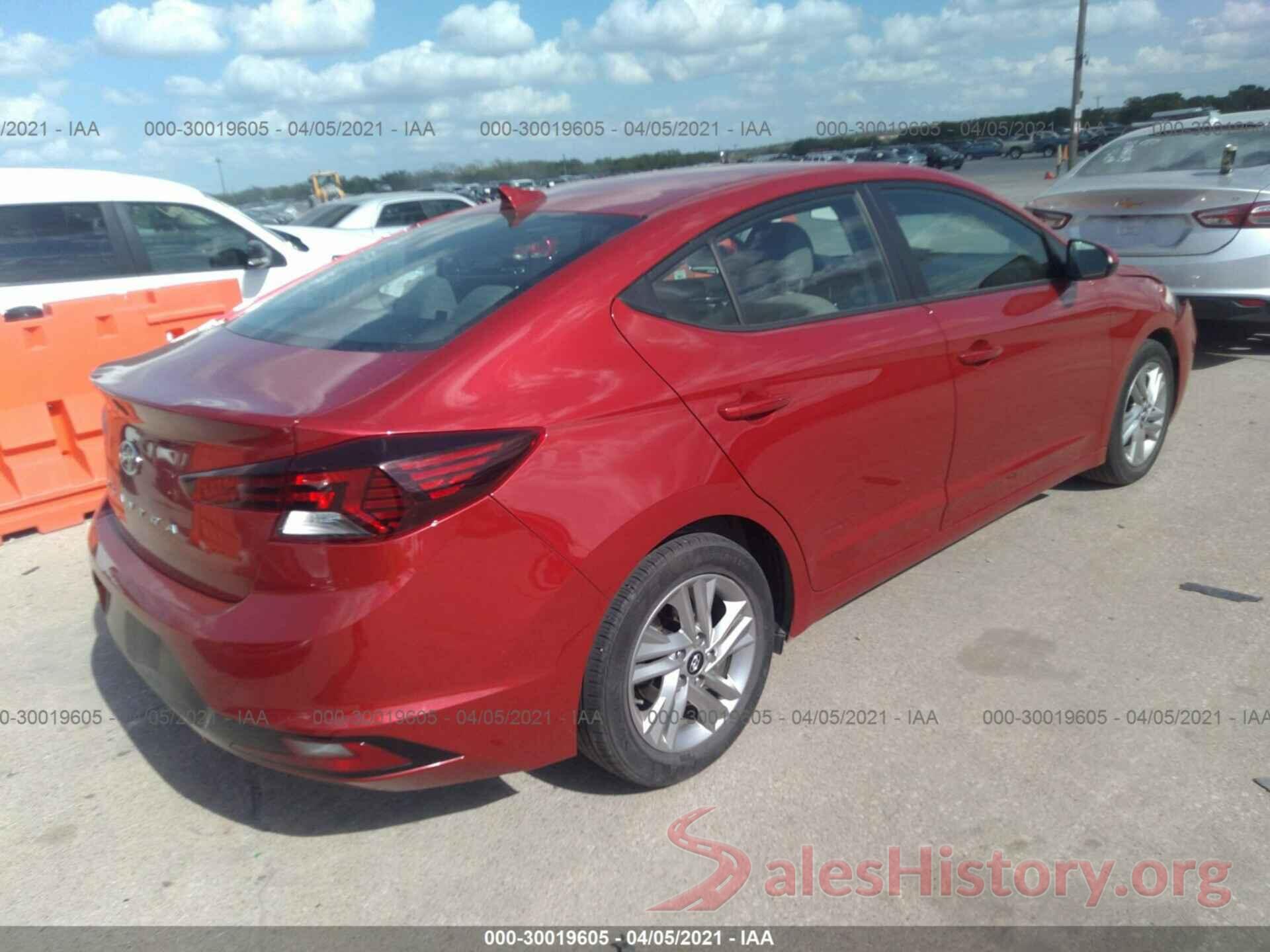 5NPD84LF1LH540255 2020 HYUNDAI ELANTRA