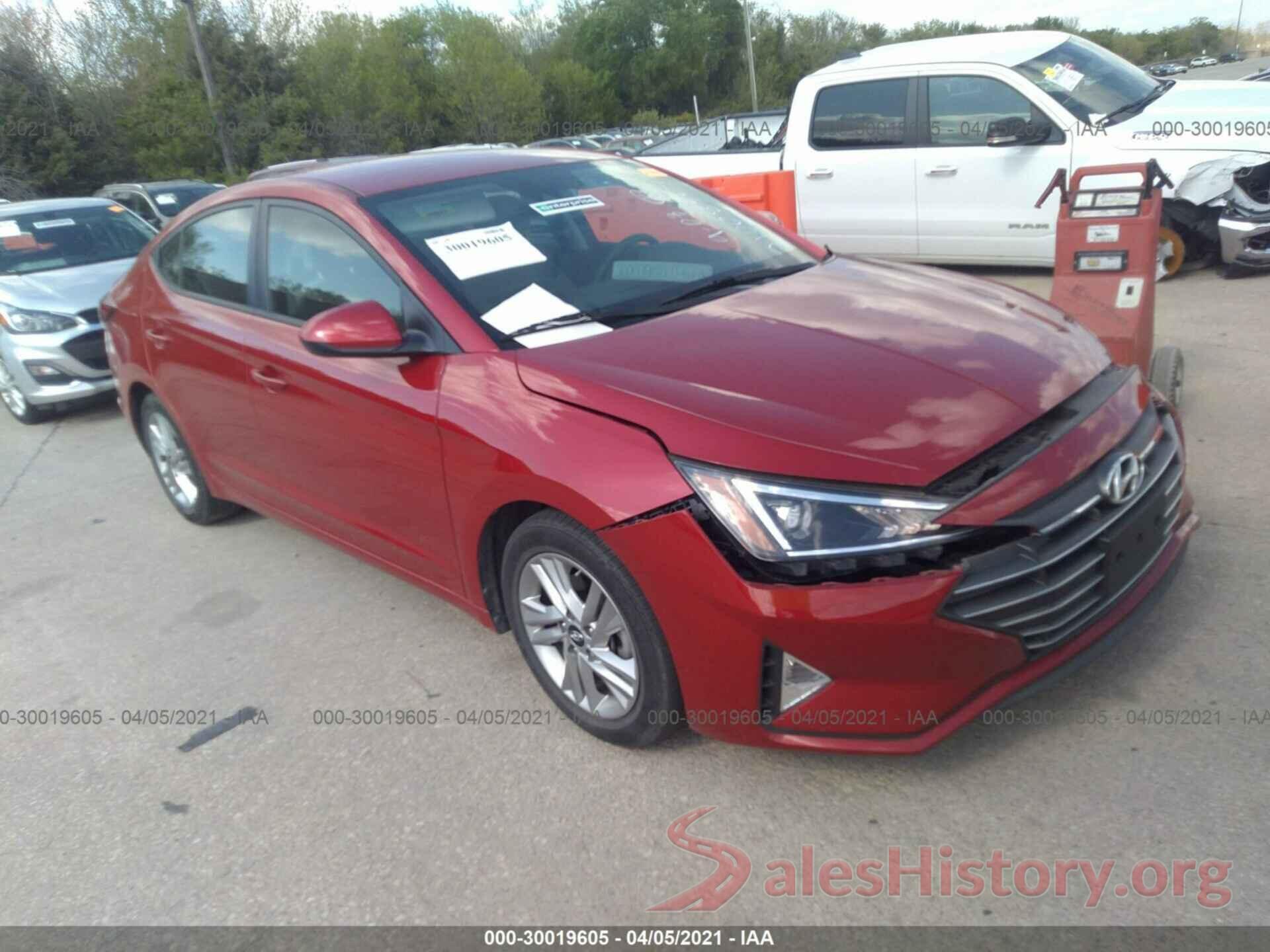 5NPD84LF1LH540255 2020 HYUNDAI ELANTRA