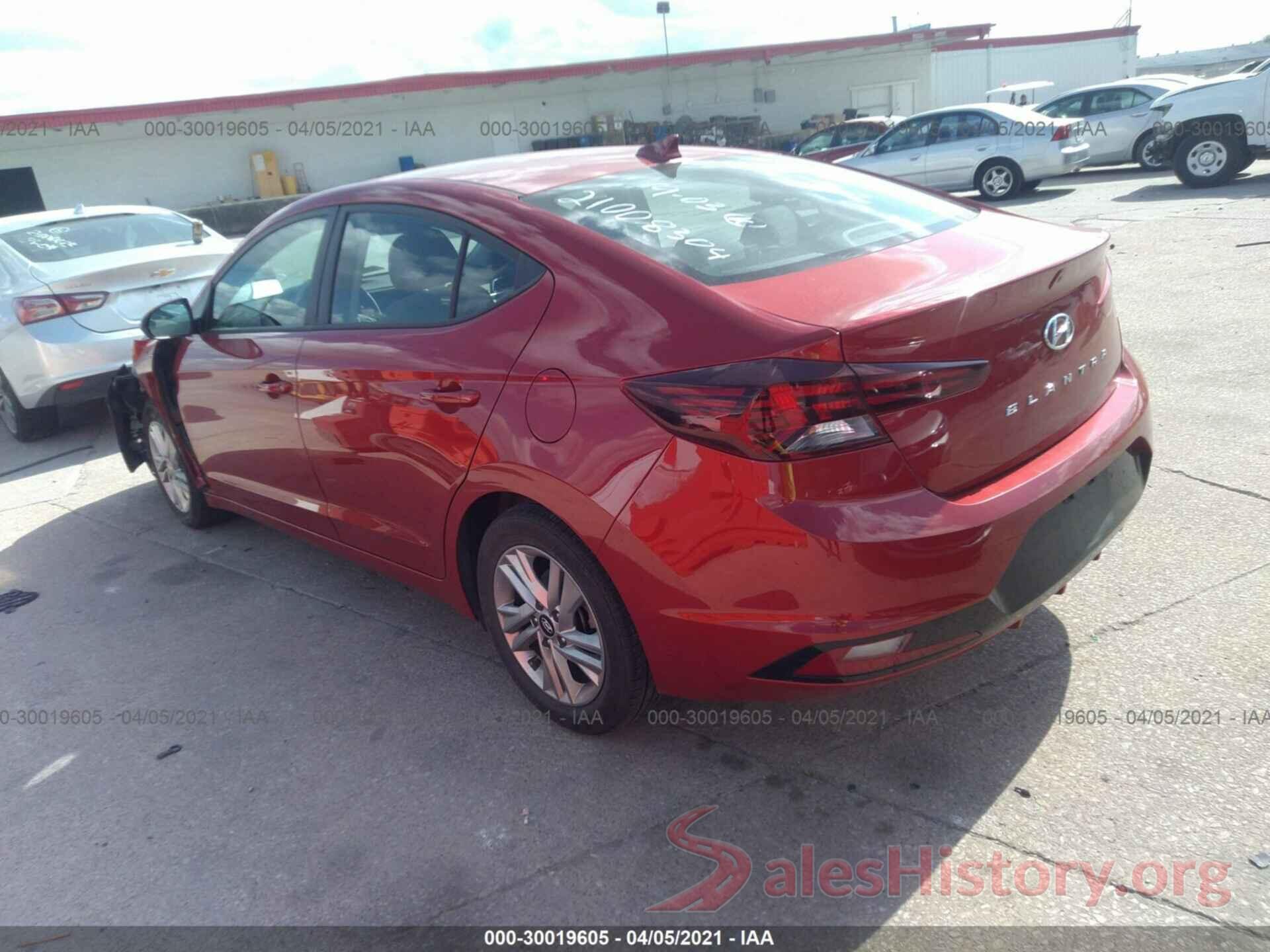 5NPD84LF1LH540255 2020 HYUNDAI ELANTRA