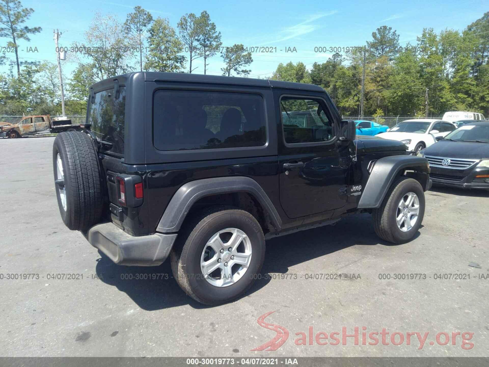 1C4GJXAN1LW181089 2020 JEEP WRANGLER