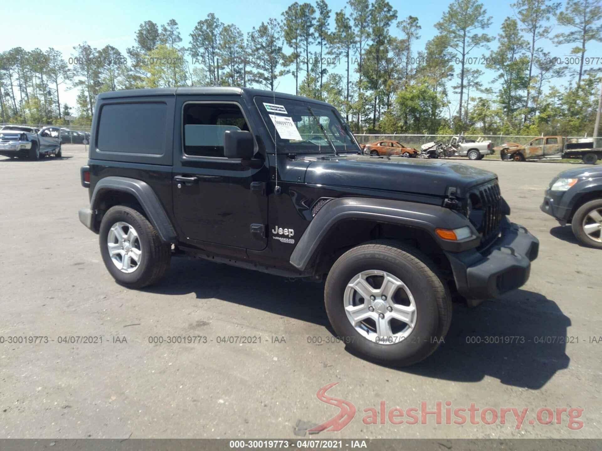 1C4GJXAN1LW181089 2020 JEEP WRANGLER