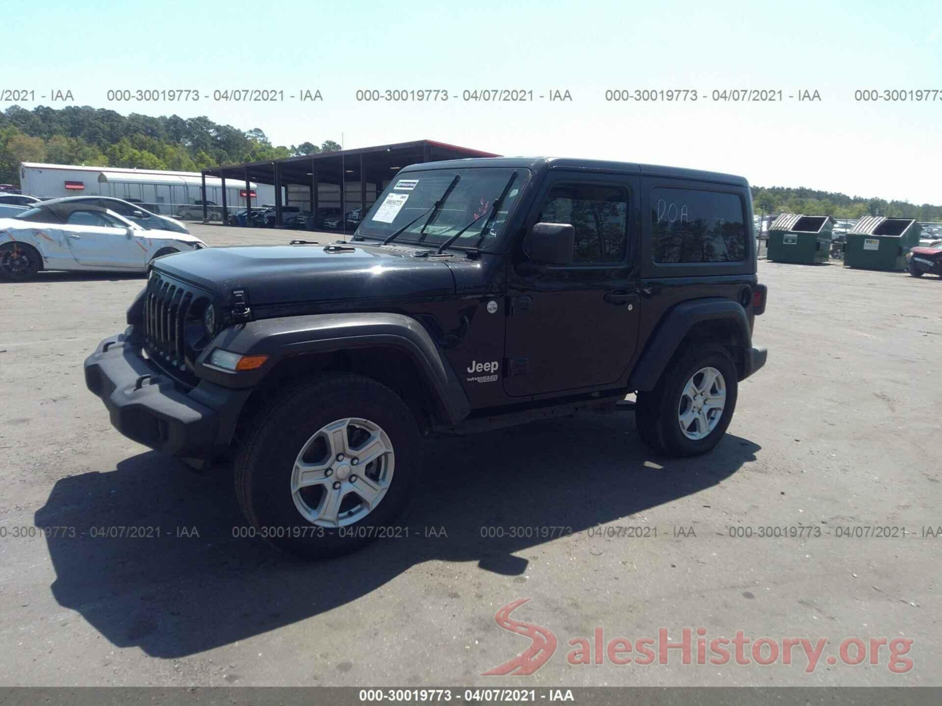 1C4GJXAN1LW181089 2020 JEEP WRANGLER